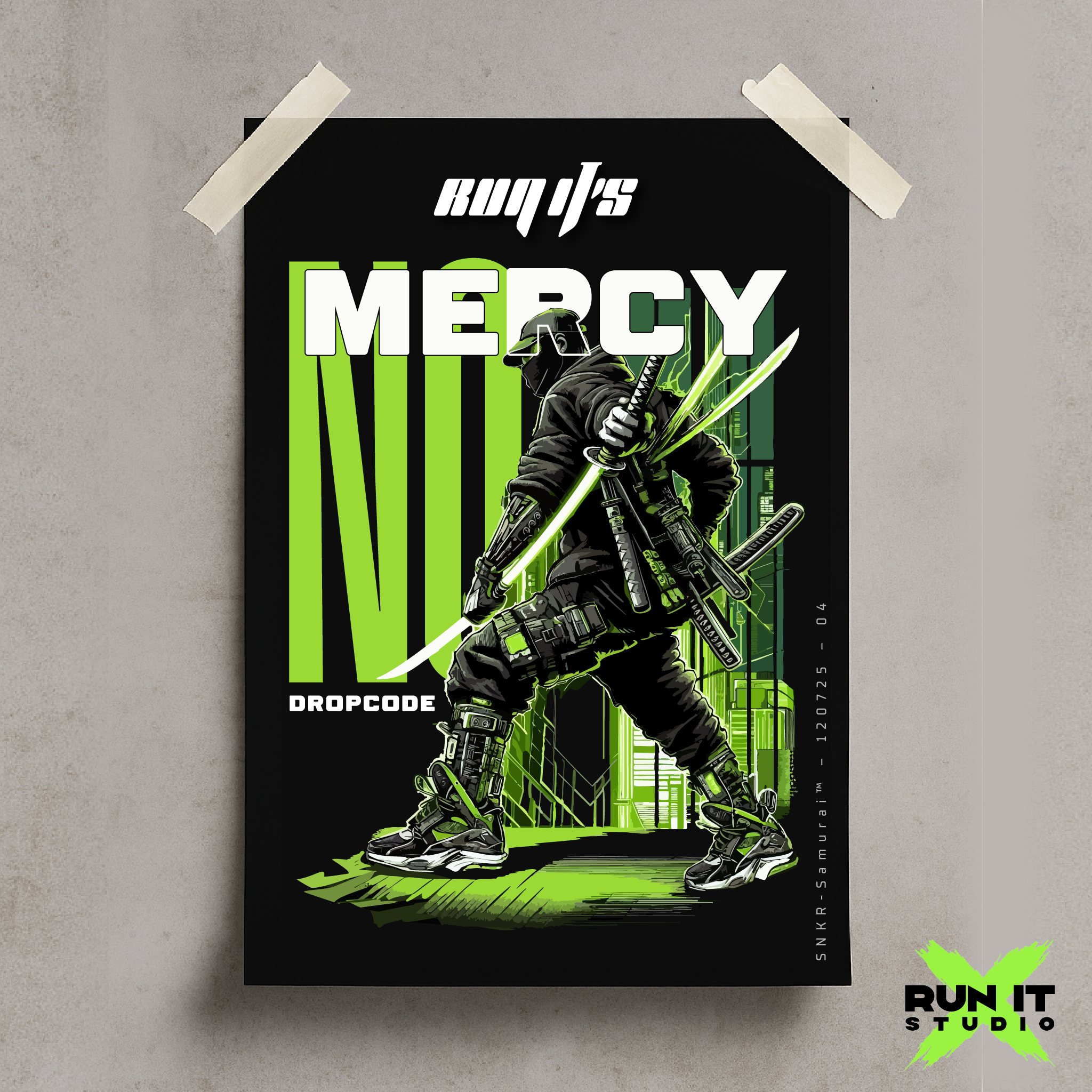 SNKR-Samurai™ - No Mercy