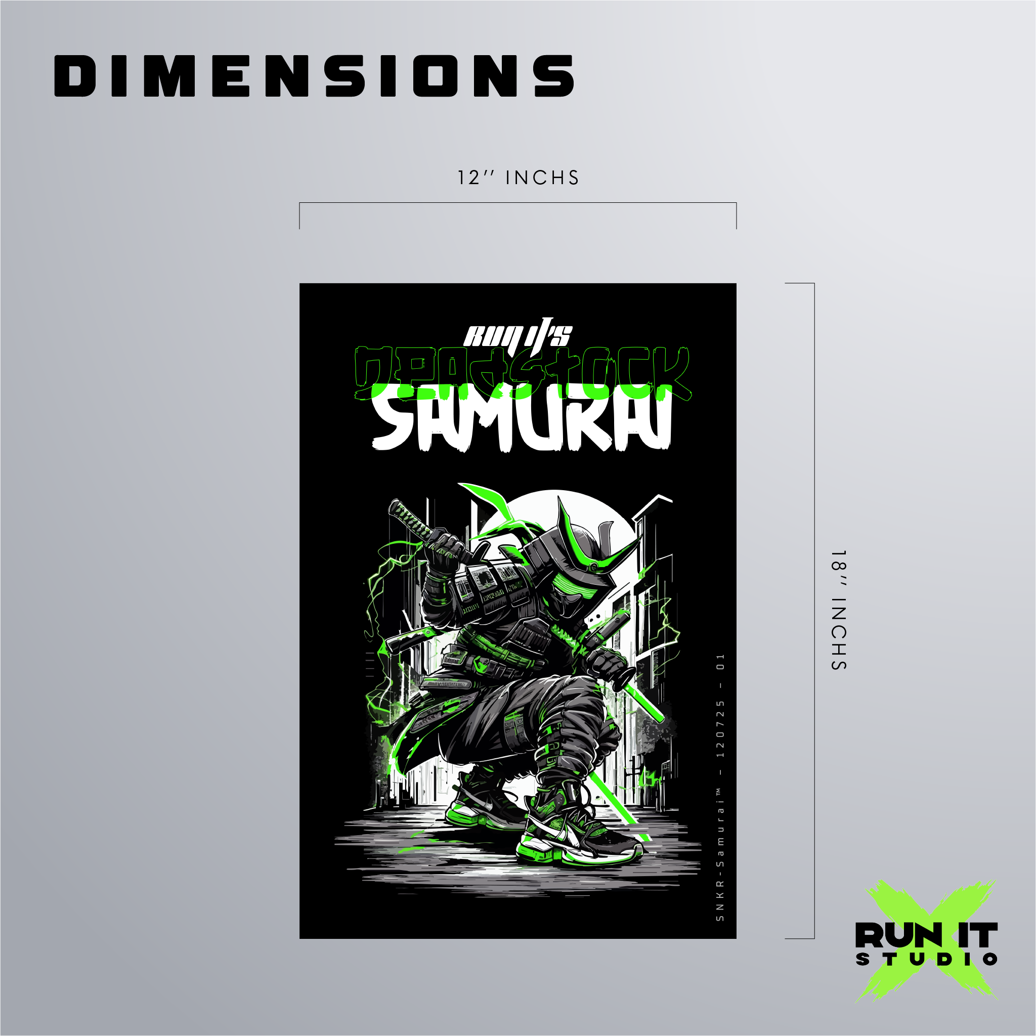 SNKR-Samurai™ - Deadstock Samurai