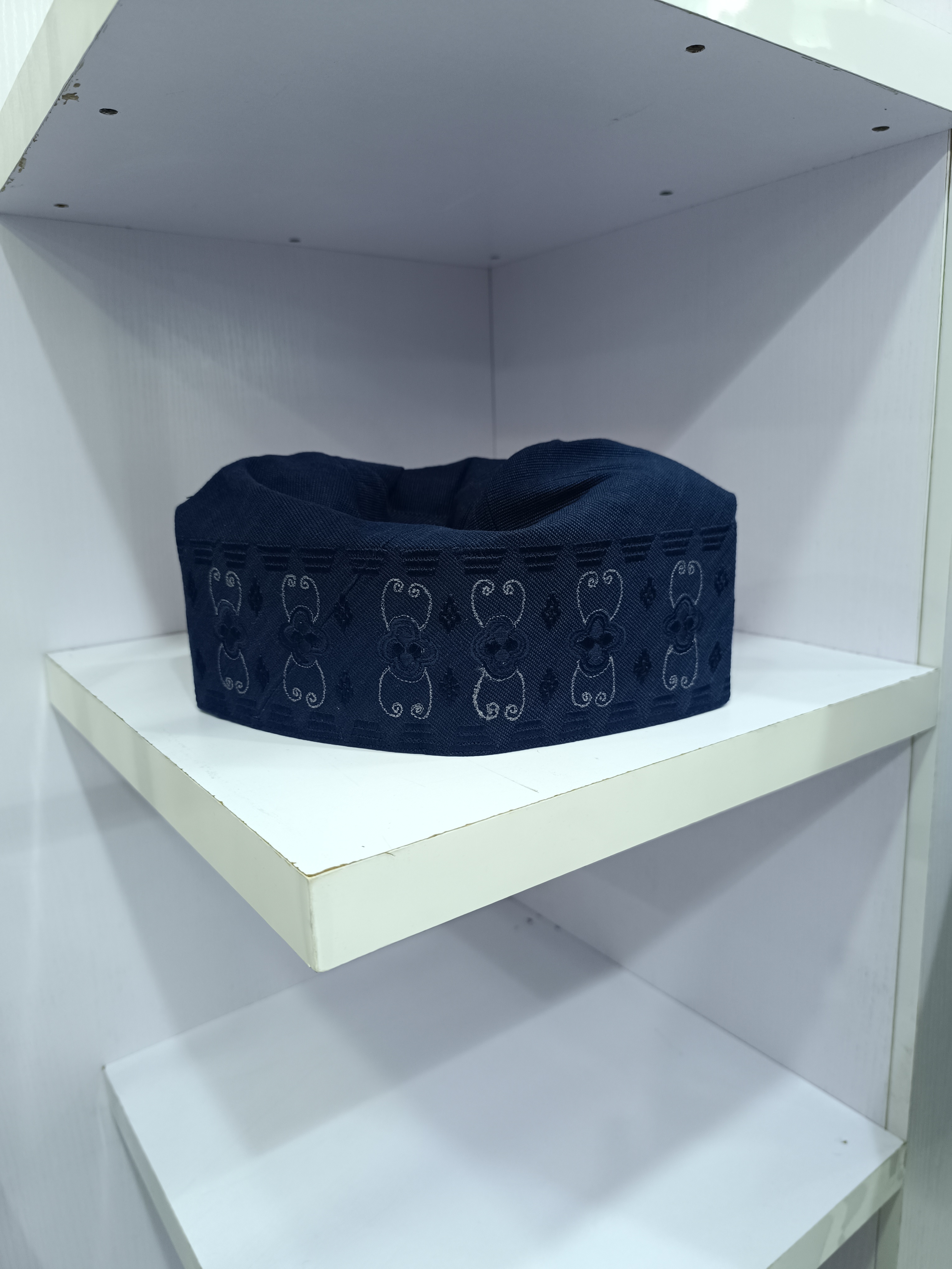 Navy Blue Traditional Cap