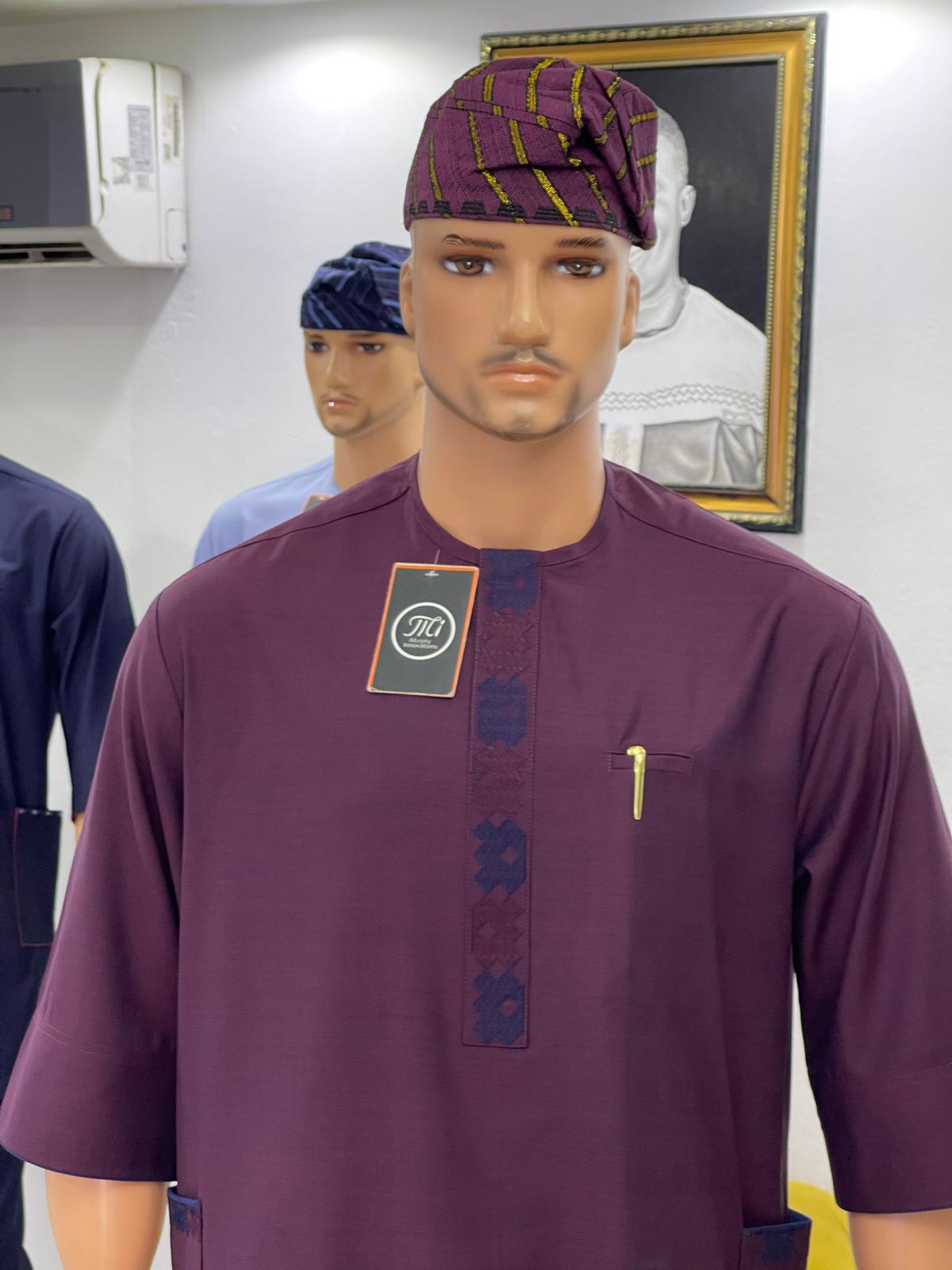Men's Traditional Agbada Set