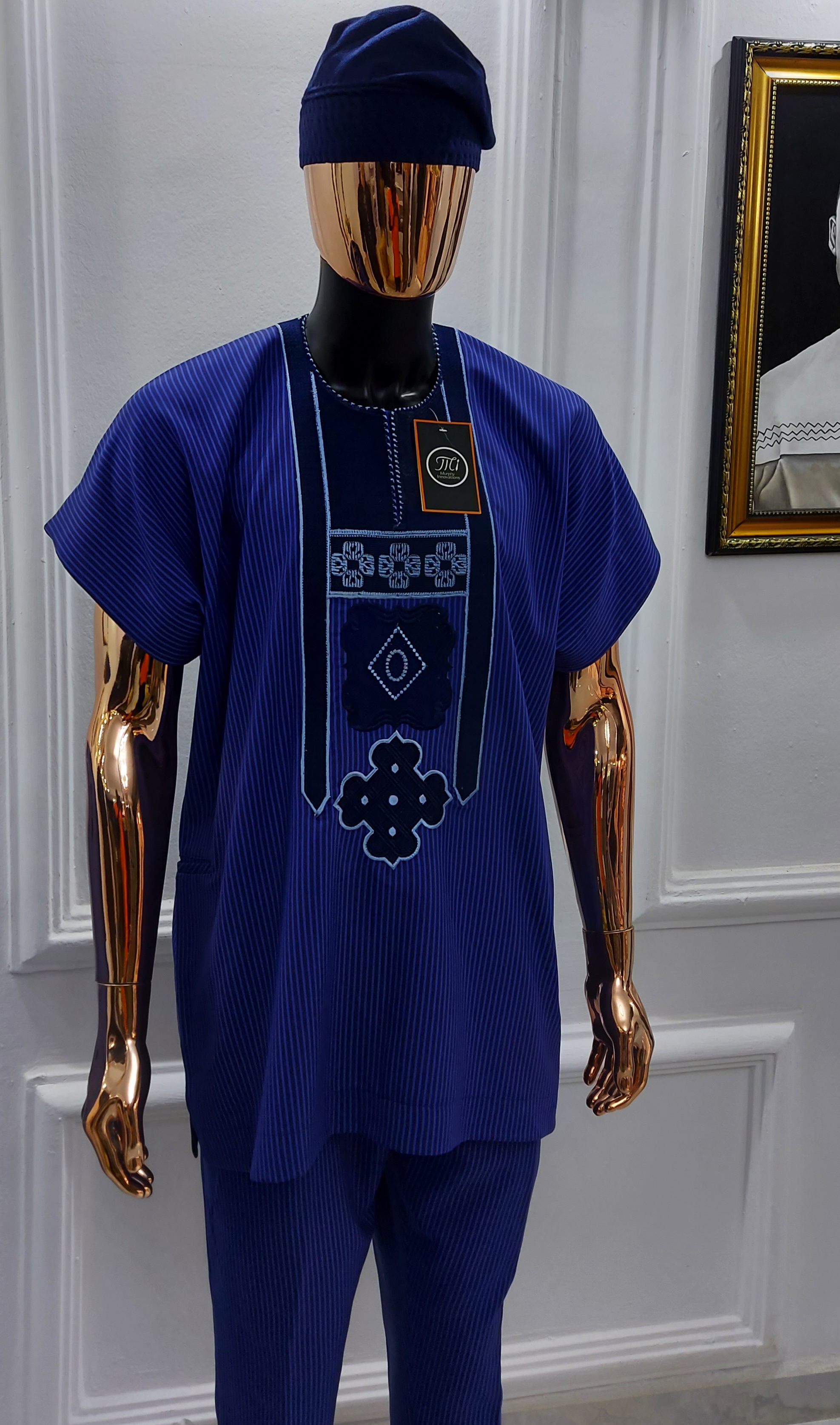 Men's Traditional Agbada Set