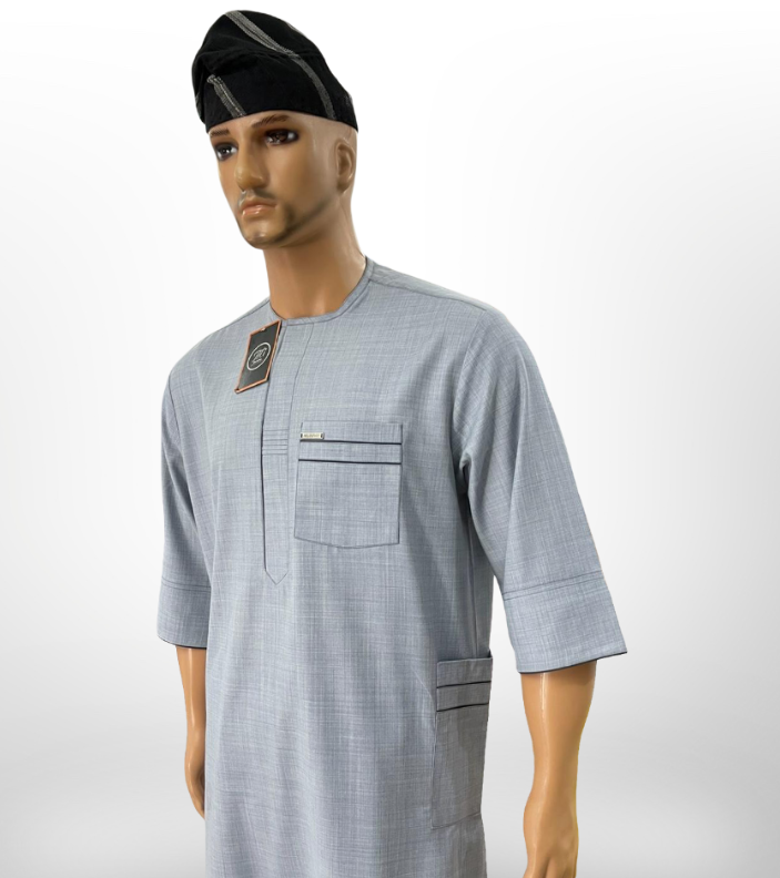 Men's Traditional Grey Kaftan