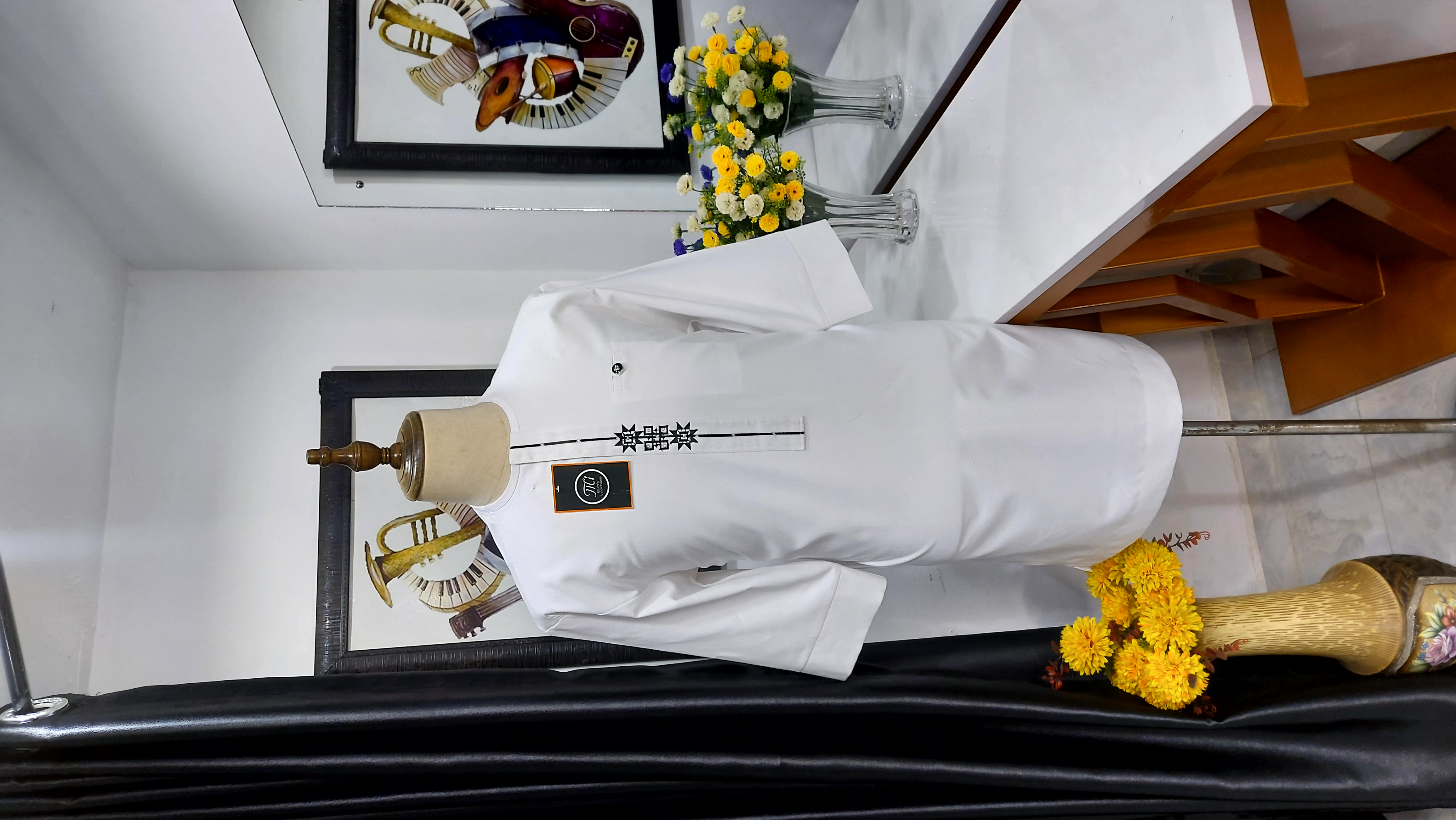 Men's White Traditional Kurta