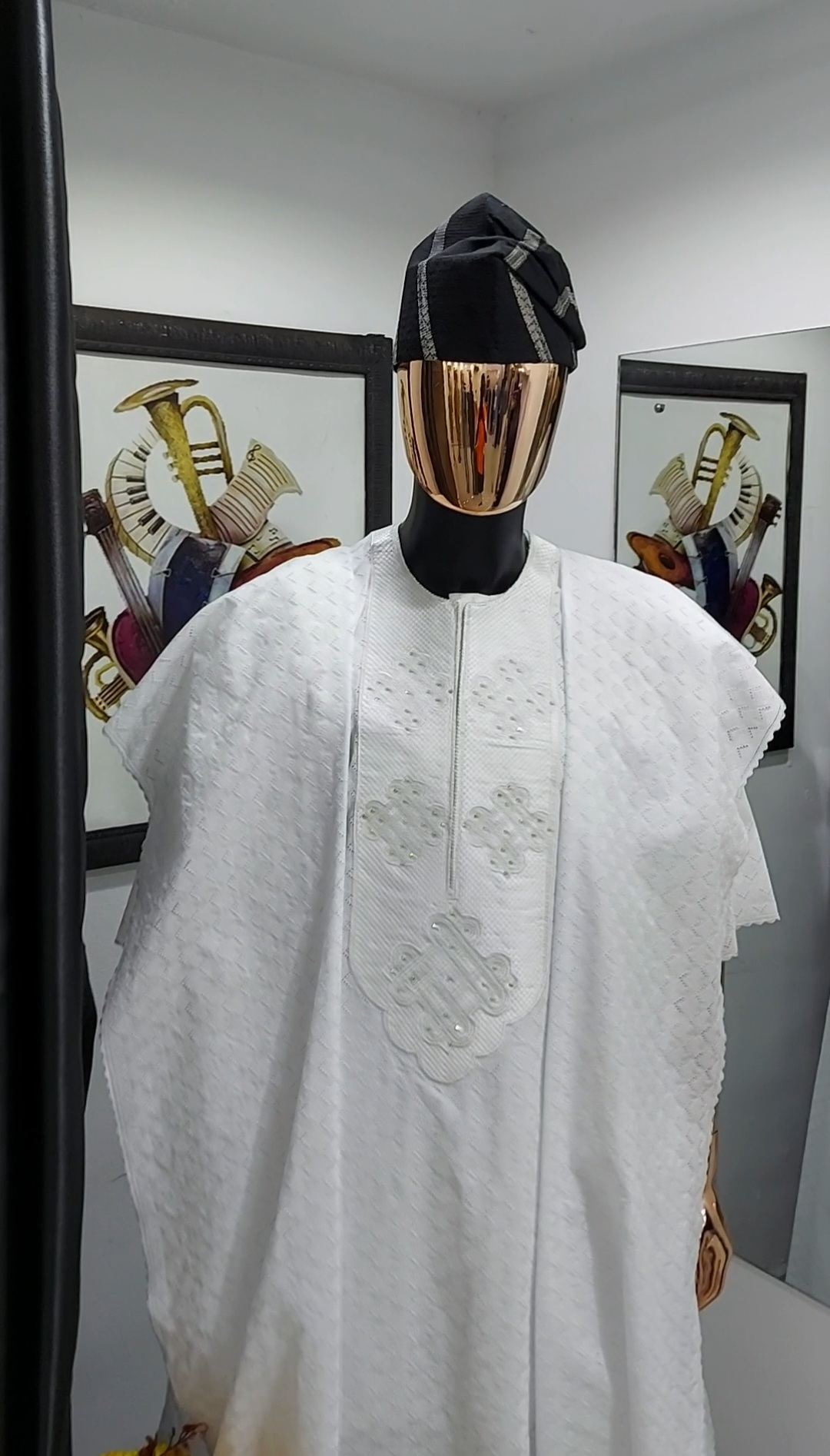 Traditional Agbada Attire