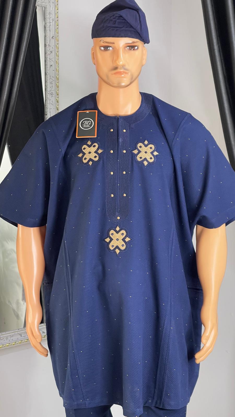 Men's Traditional Agbada Set