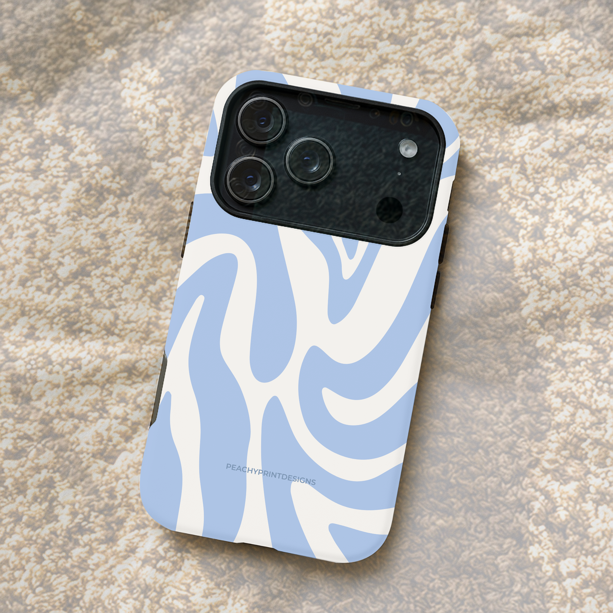 Swirly River Tough Phone Case