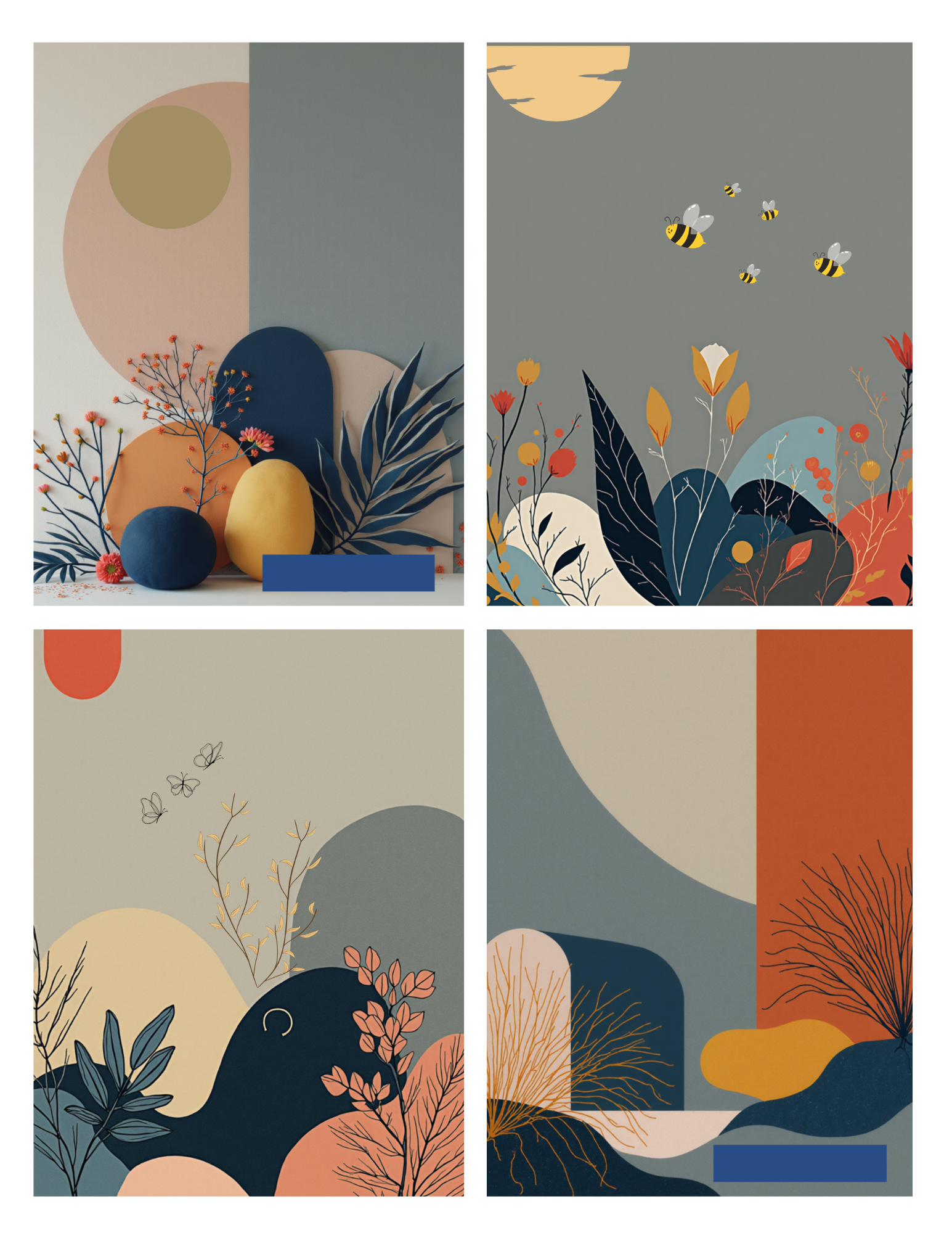 Modern Abstract Wall Art Posters