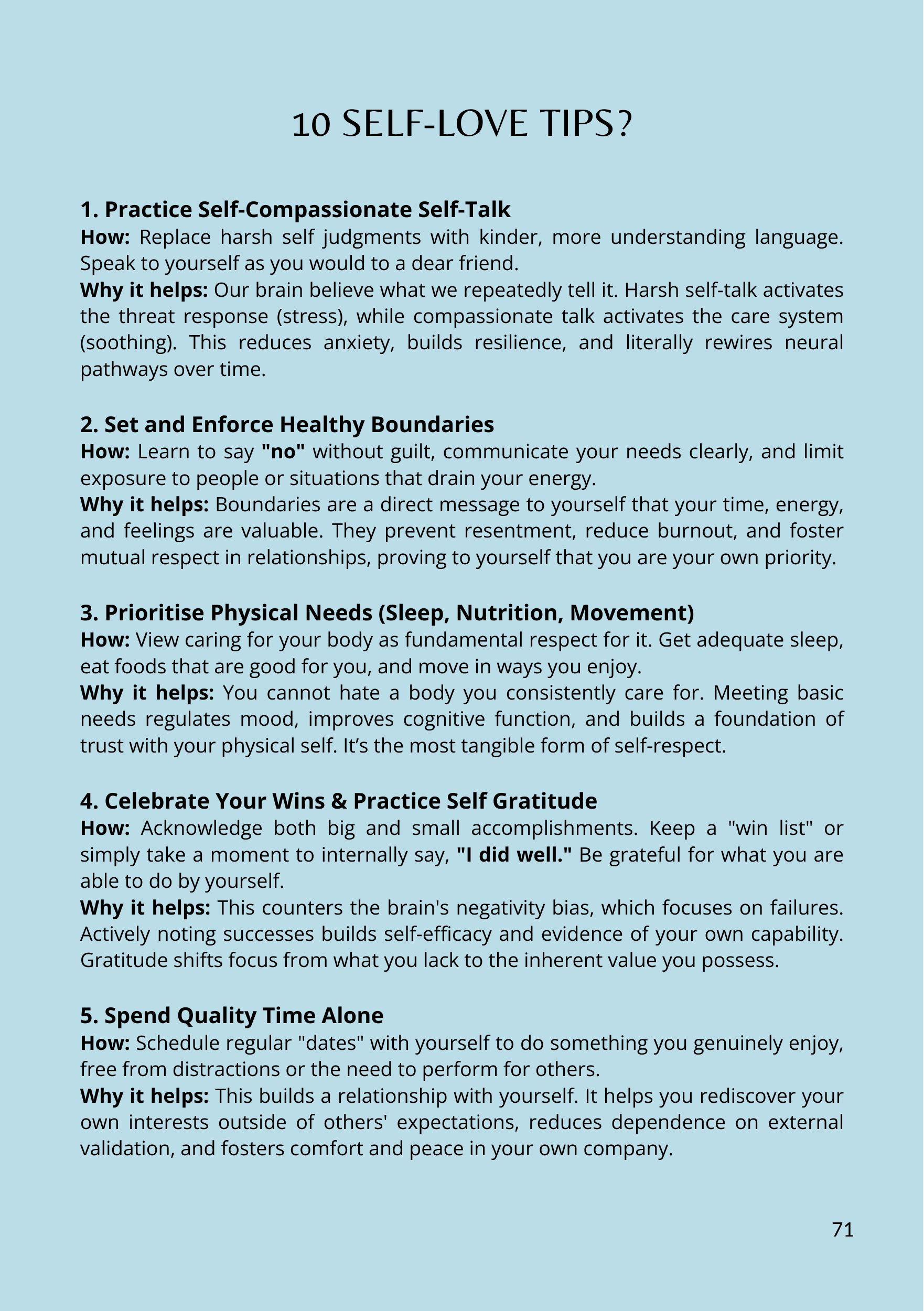 ON SALE | Digital Download | 70+ page Personal Development Journal