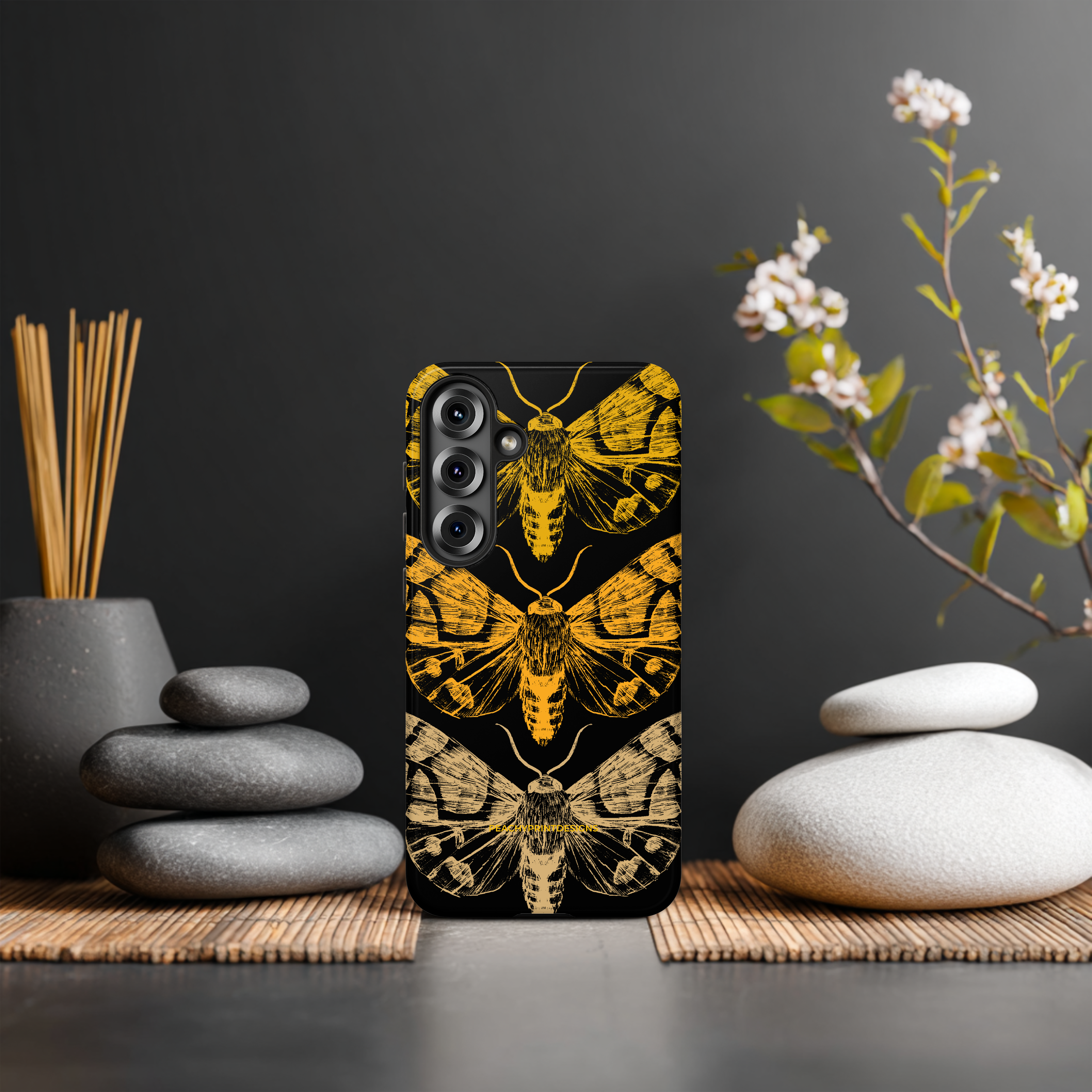 Fly Like A Butterfly Tough Phone Case (Bronze)