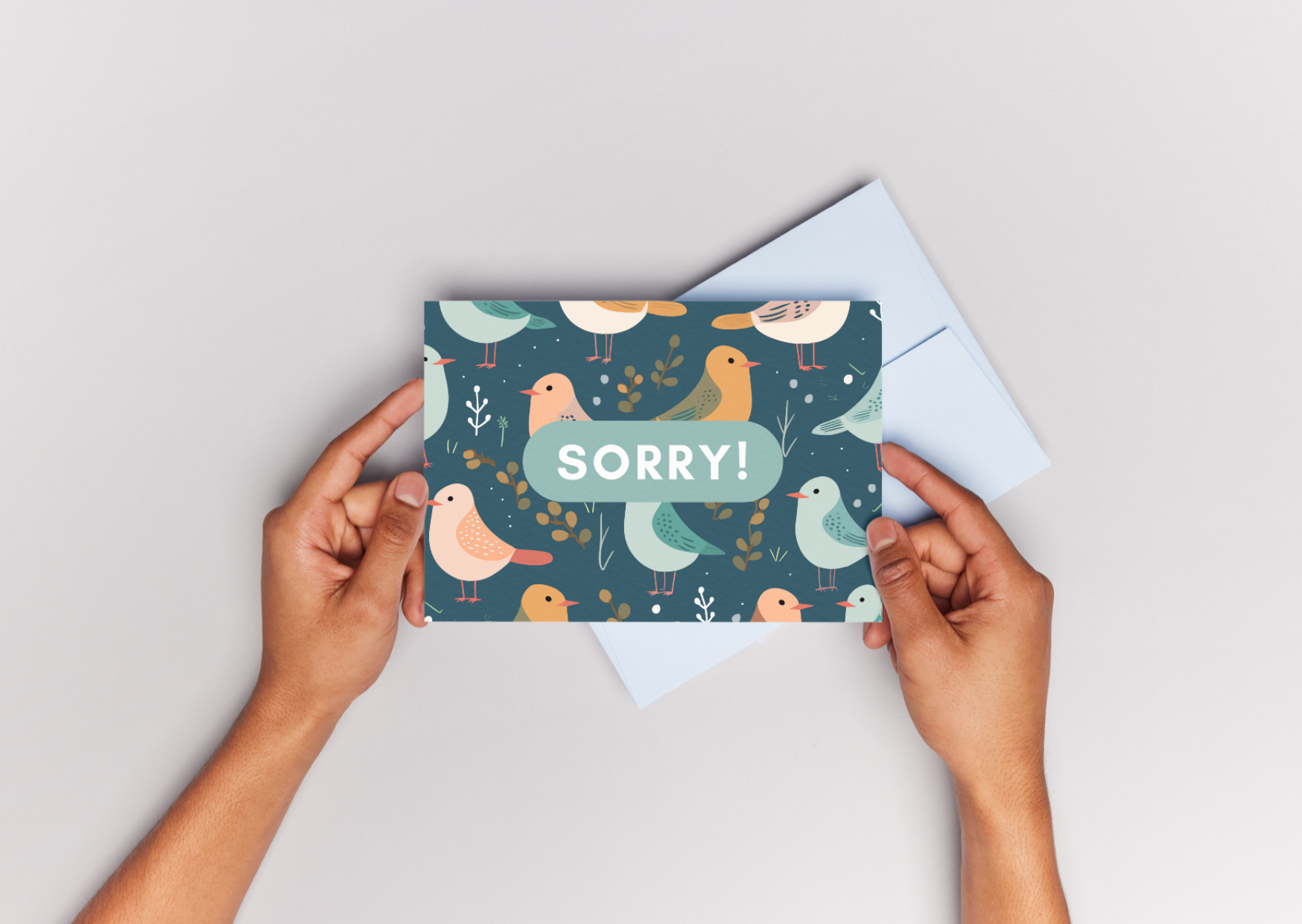 Apology Pack of 6 Note Cards