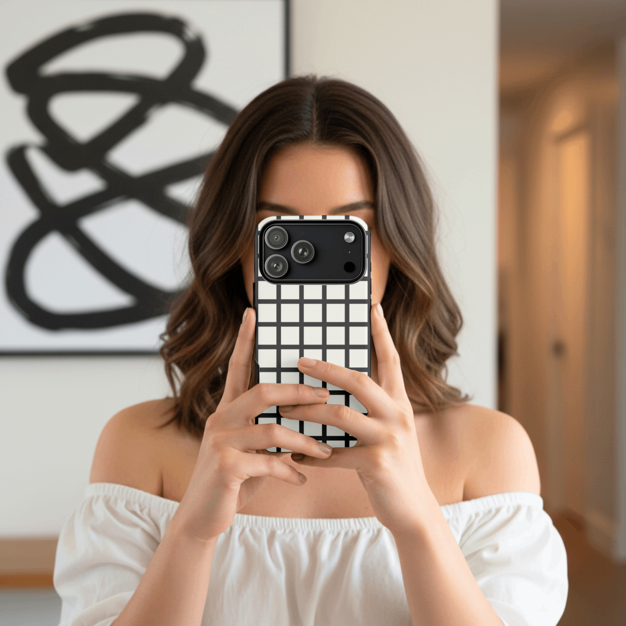 Square Spaces Tough Phone Case 