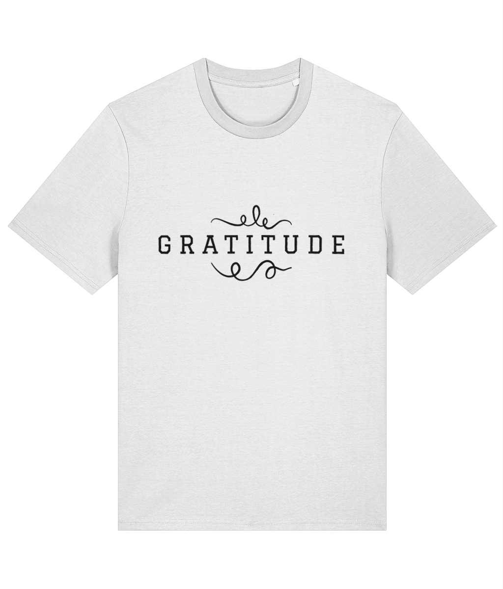 Gratitude Printed Organic Cotton T-Shirt