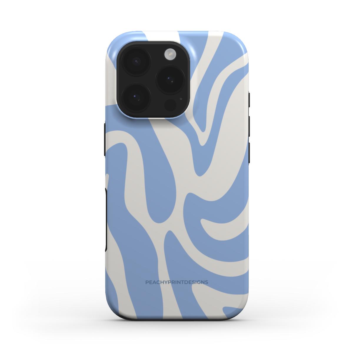 Swirly River Tough Phone Case