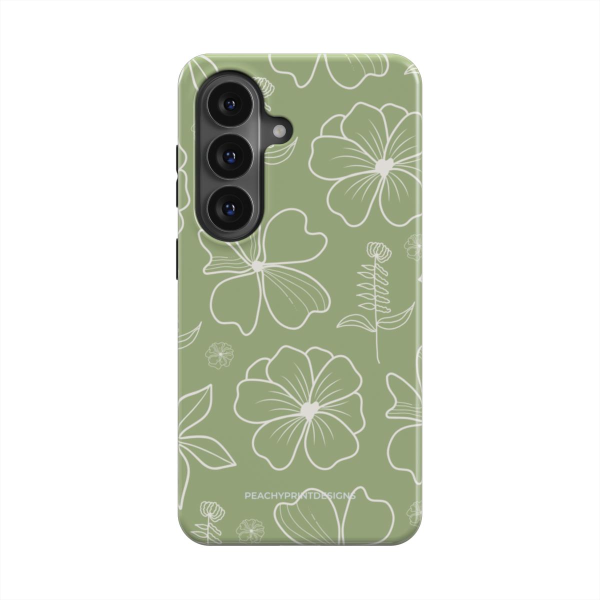 Floral Fusion Tough Phone Case
