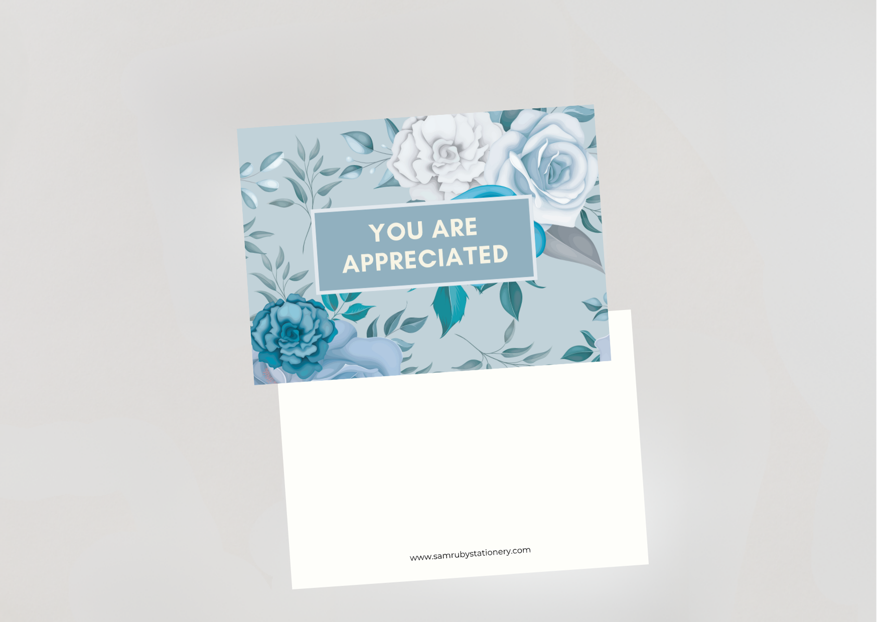 You Are Appreciated Pack of 6 Note Cards