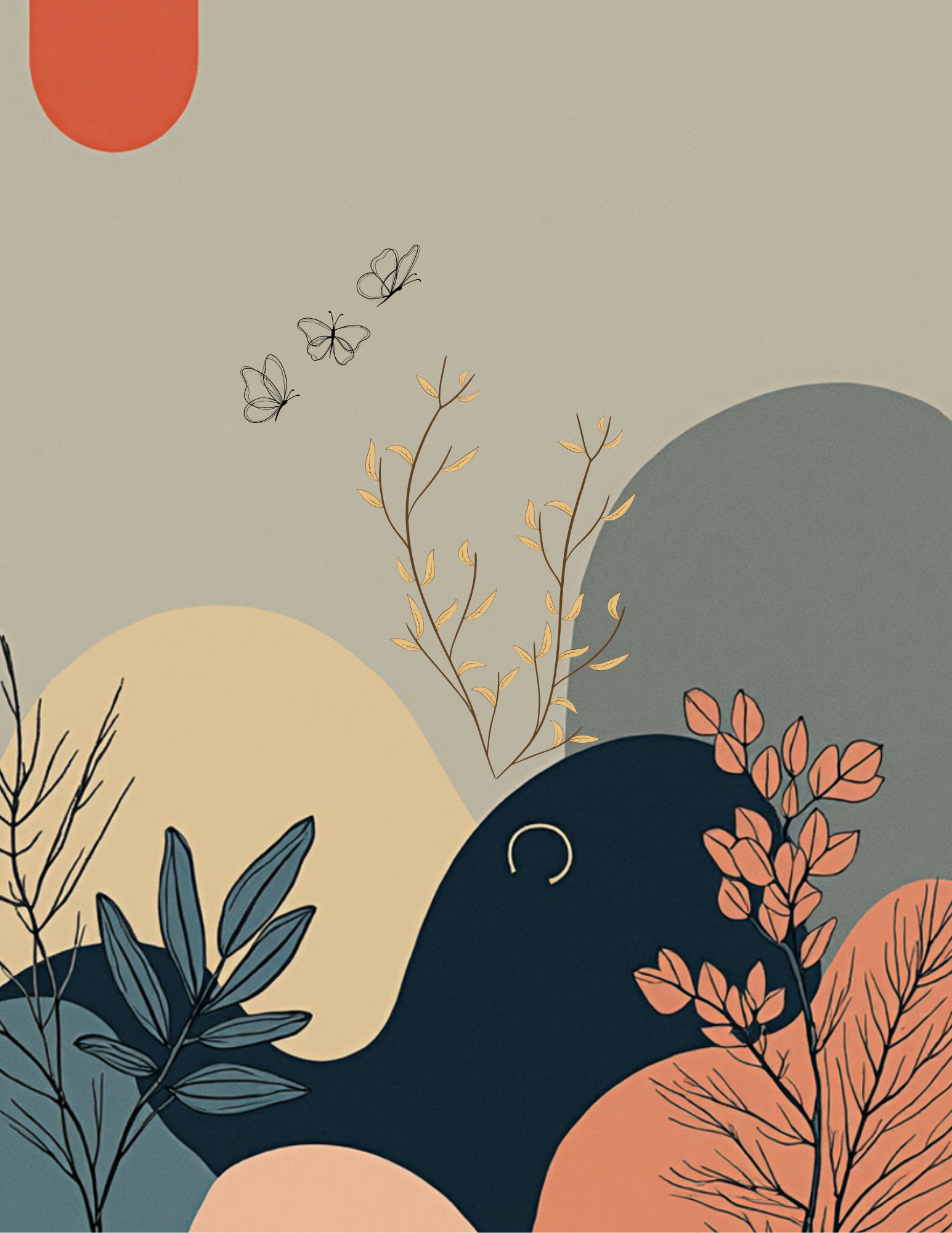 Modern Abstract Wall Art Posters