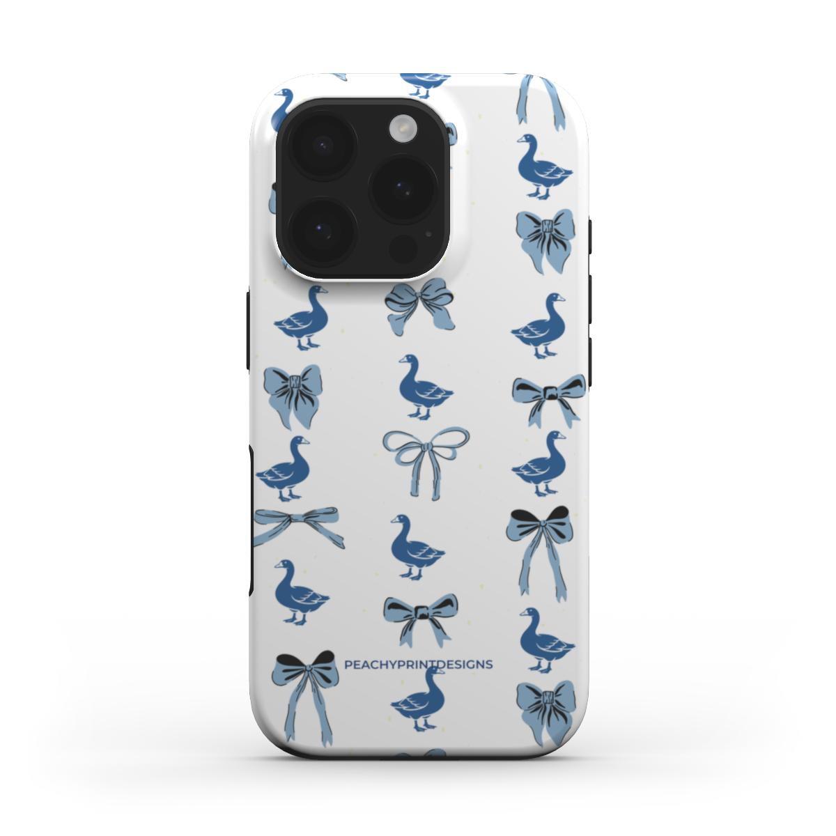 Duckin Bows Tough Phone Case