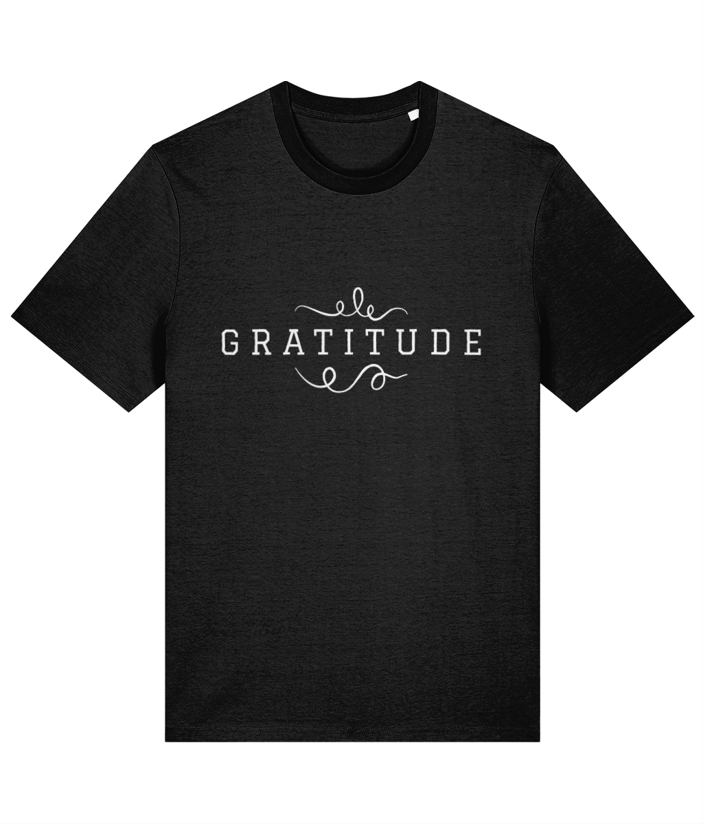 Gratitude Printed Organic Cotton T-Shirt