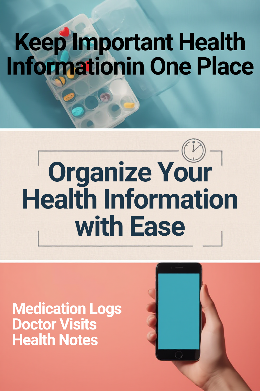 Large Print Medication Tracker – Printable PDF (US Letter)