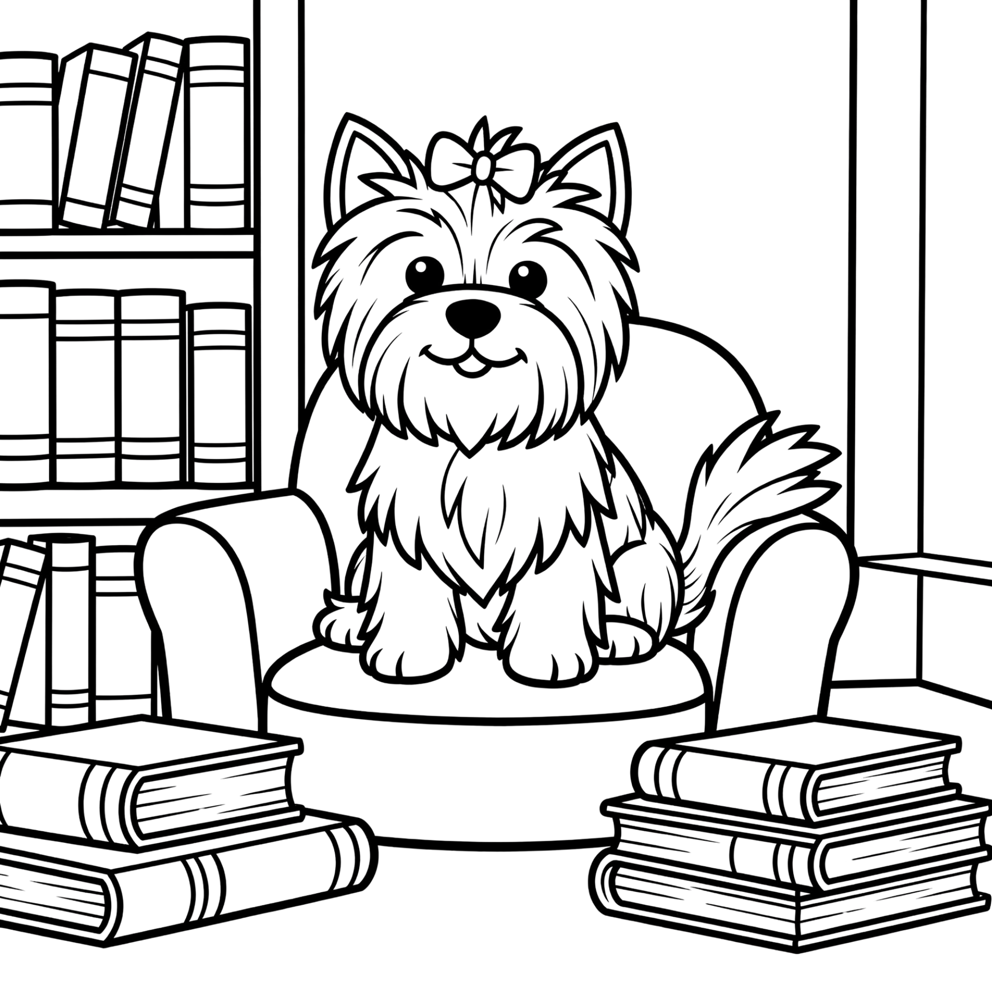 Bold & Easy Cozy Dogs Coloring Book for Seniors