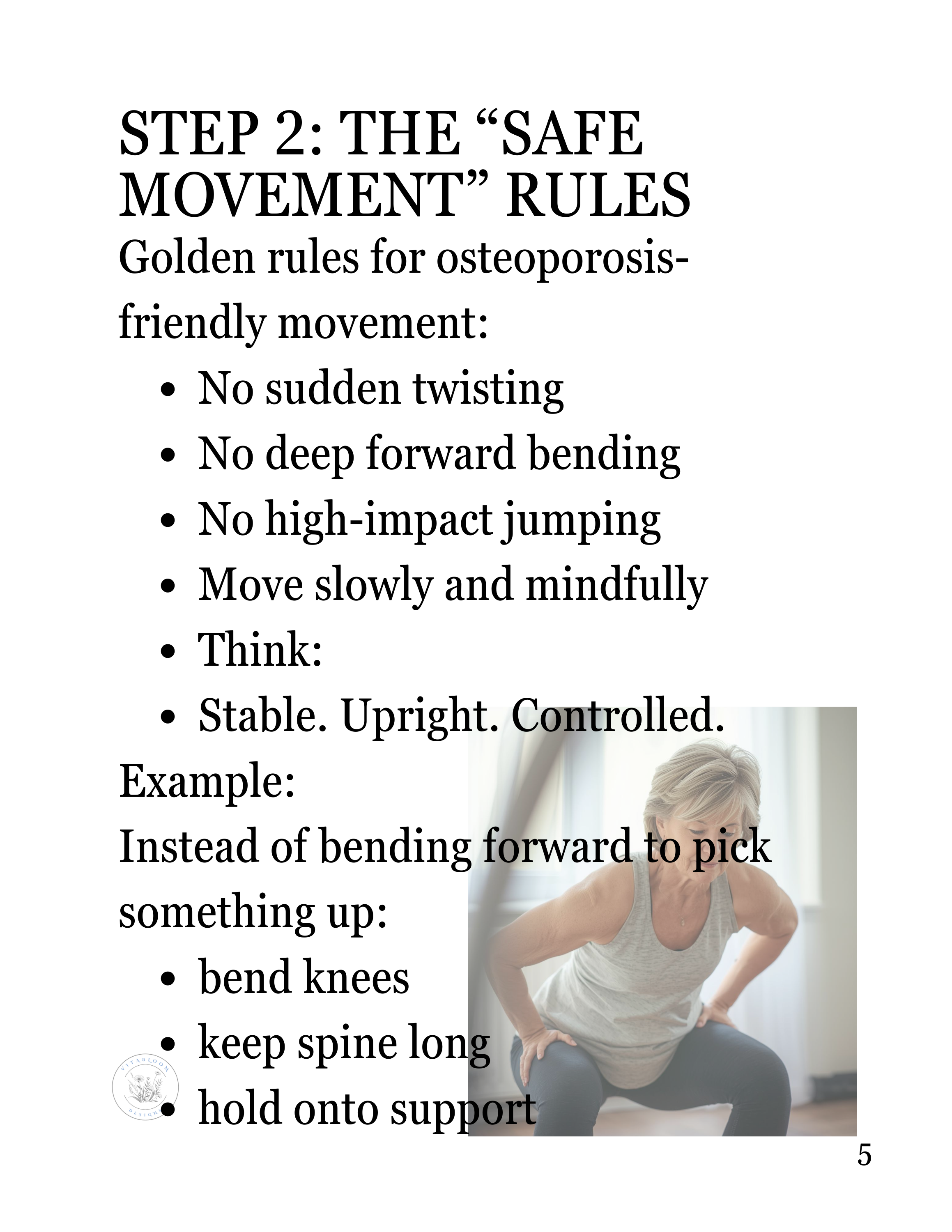 STOP THE PAIN:   30-Page Large Print Guide to Relieve Osteoporosis Discomfort 