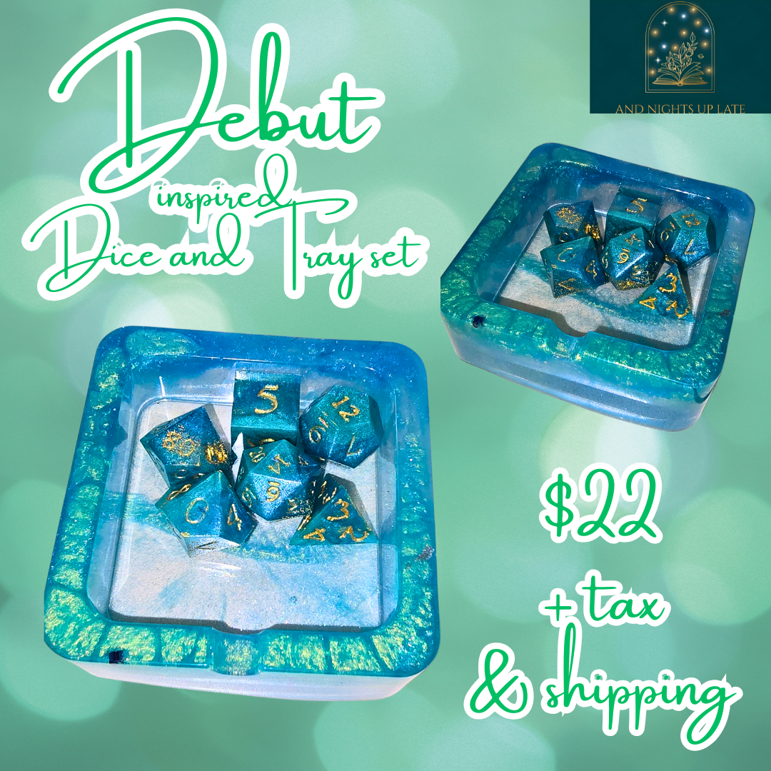 Debut Inspired Dice and Tray Set