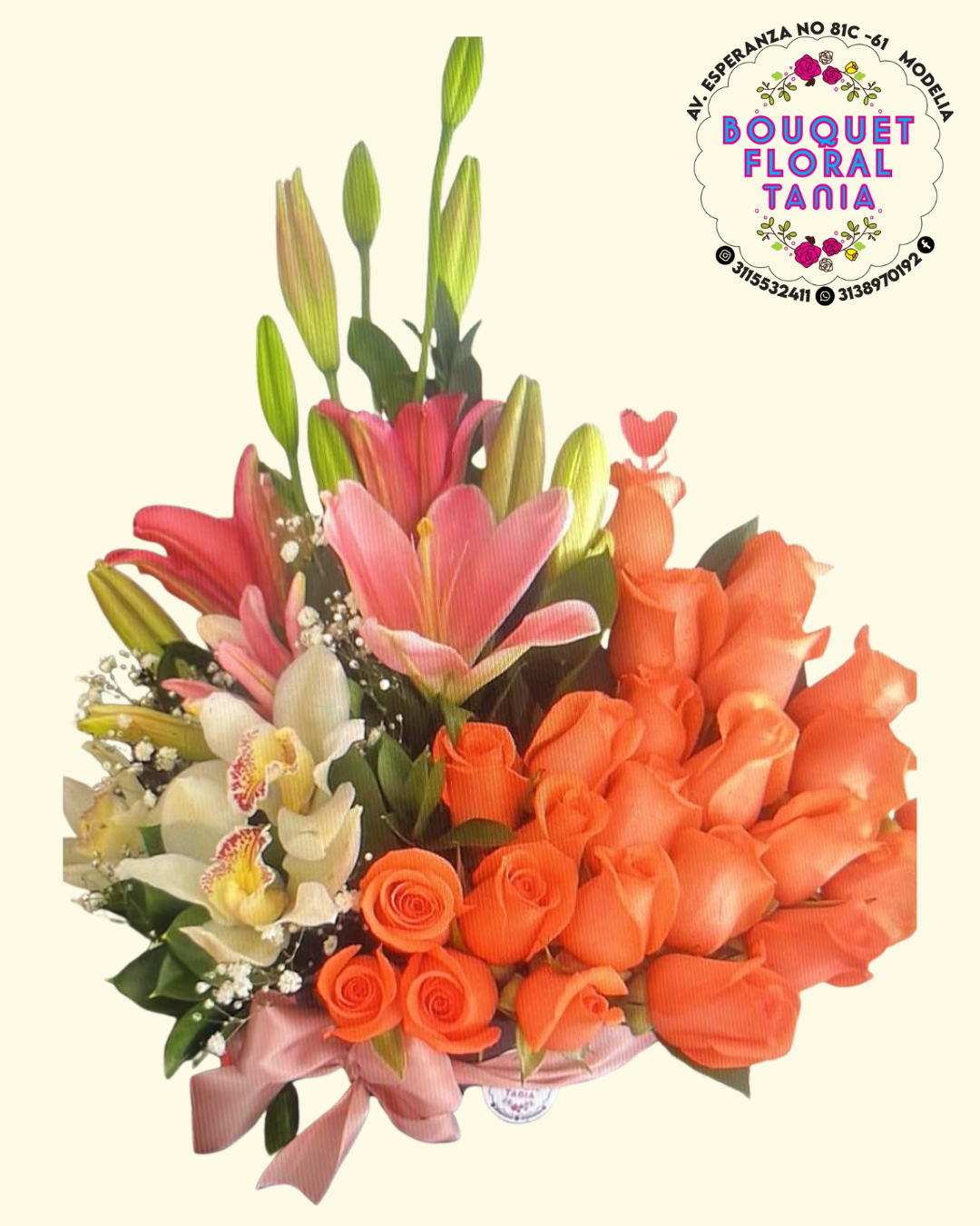 Arreglo floral elegante