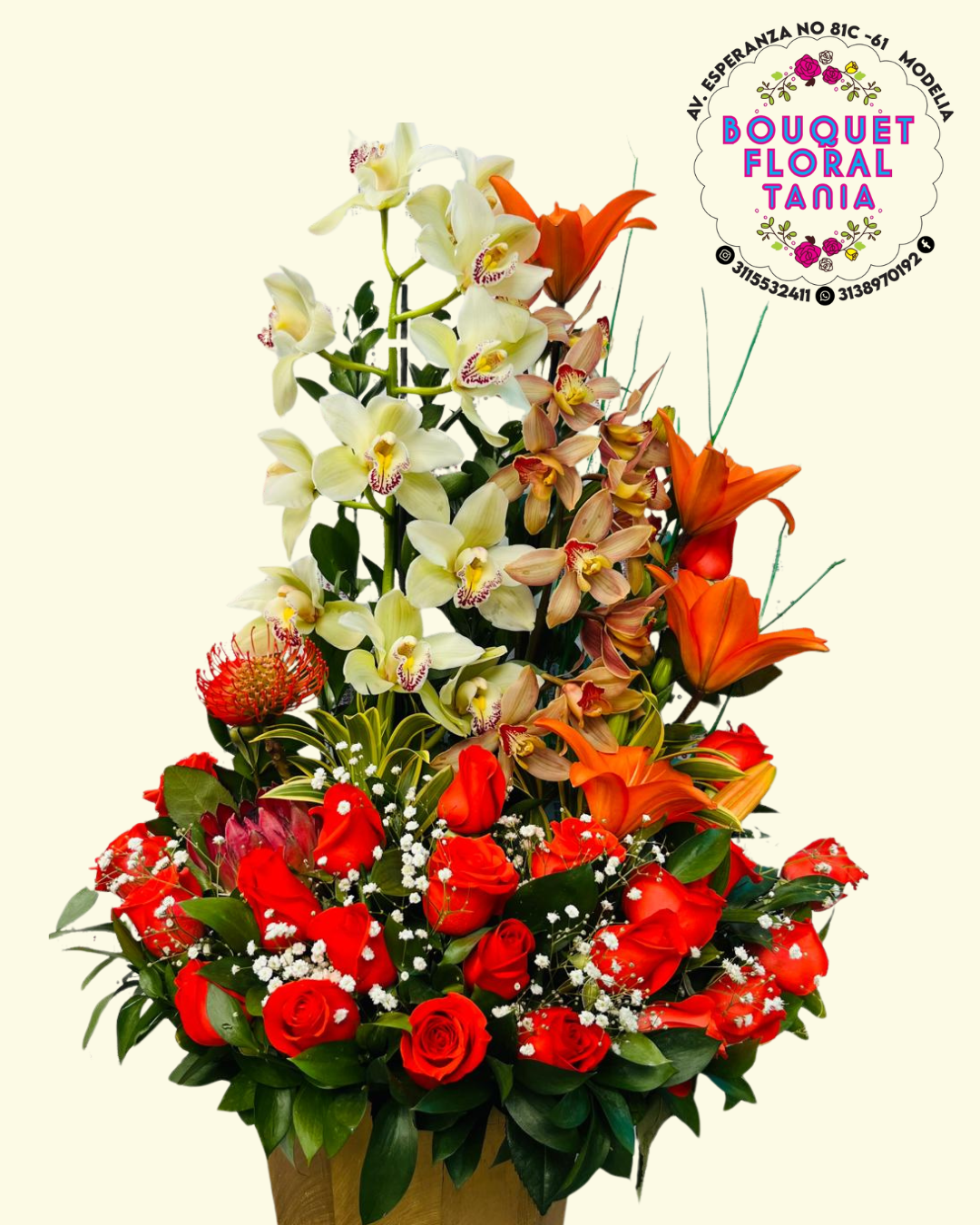 Arreglo floral elegante