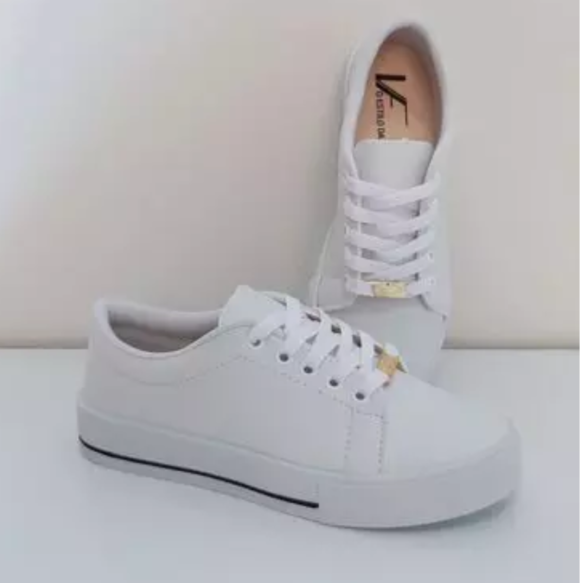 Tênis Feminino Casual Liso 