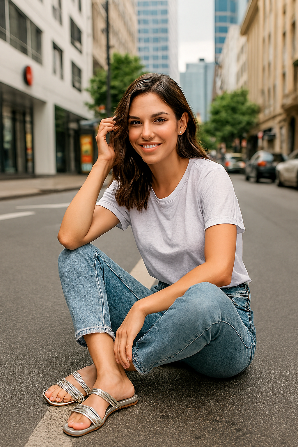 Sandália Rasteira Feminina