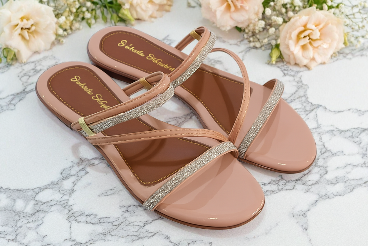 Sandália Feminina Rasteira 