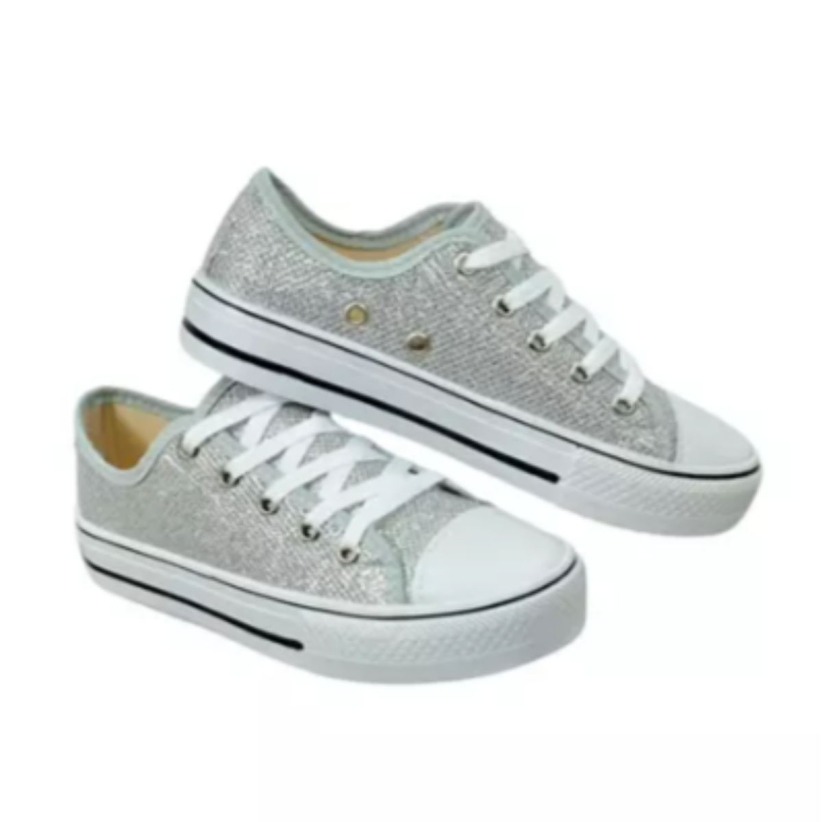 Tênis Feminino Star em Glitter 