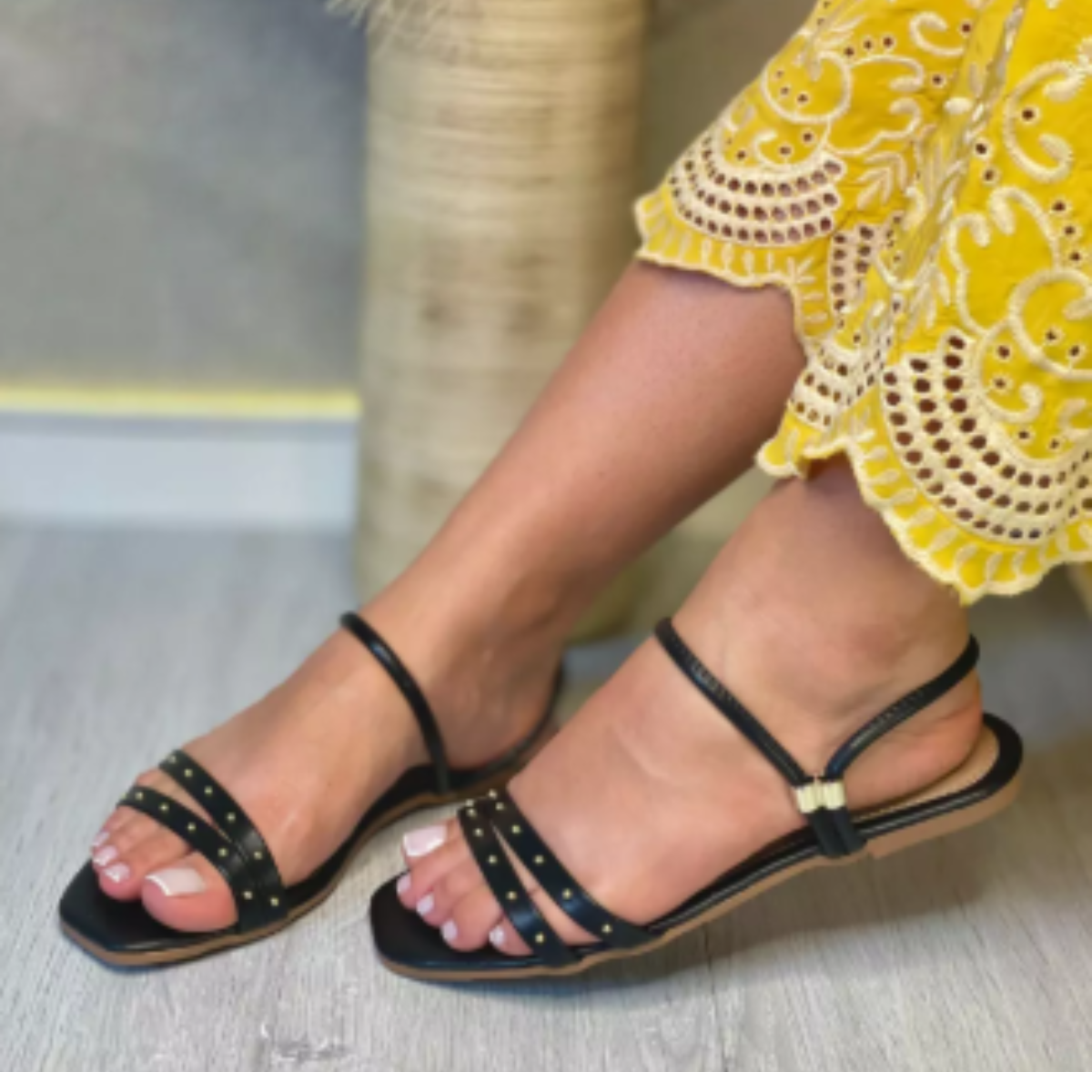 Sandália Rasteira Feminina 