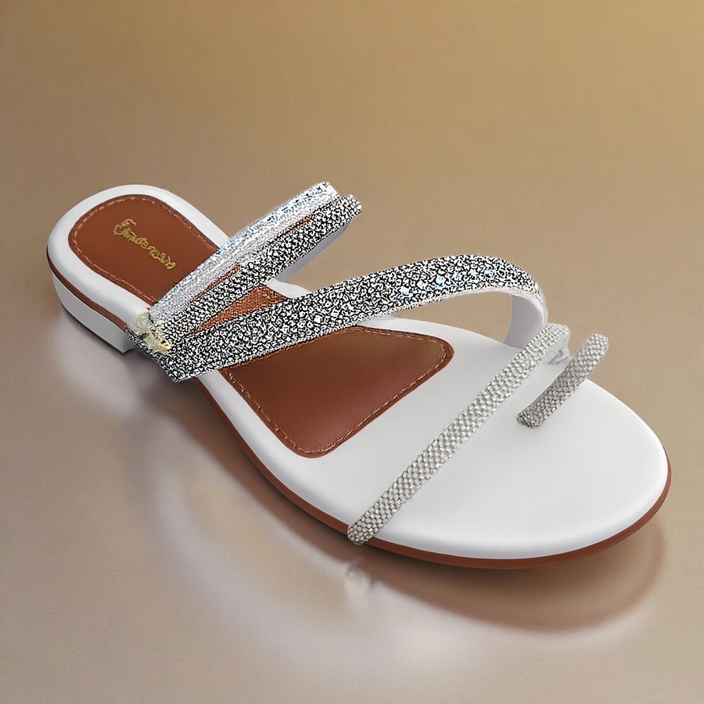 Sandália Rasteira Feminina 2 em 1 