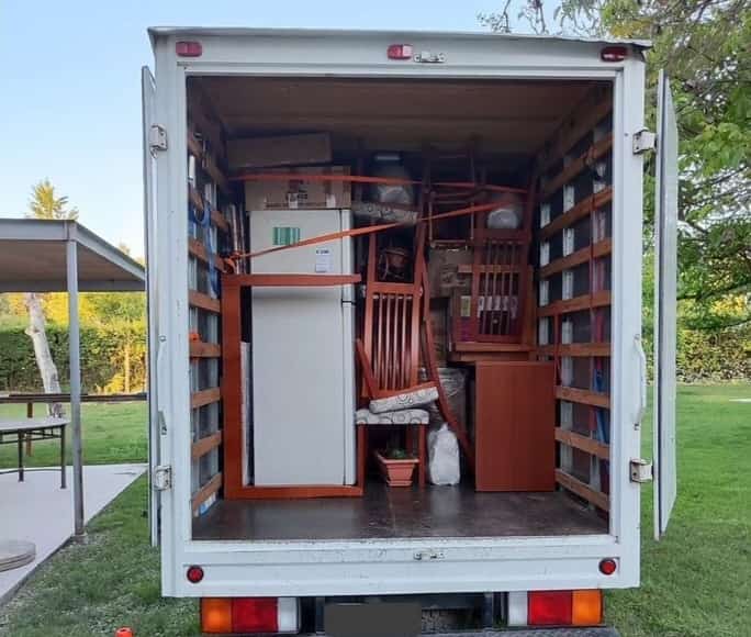 transporte de mudanza