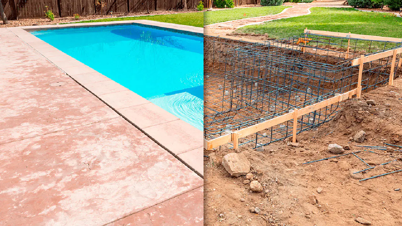 Construcción de piscina