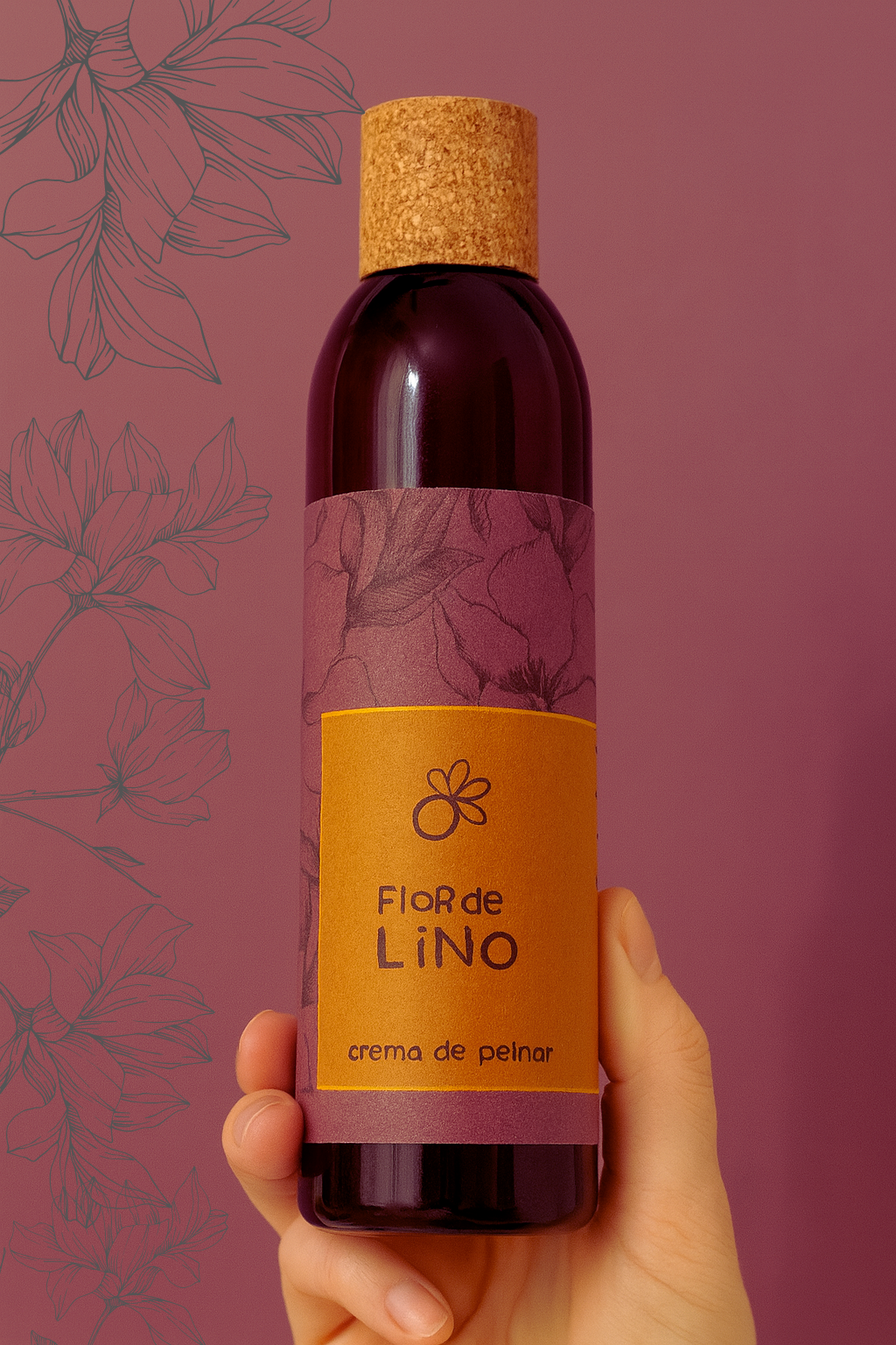 Crema de peinar FLOR DE LINO