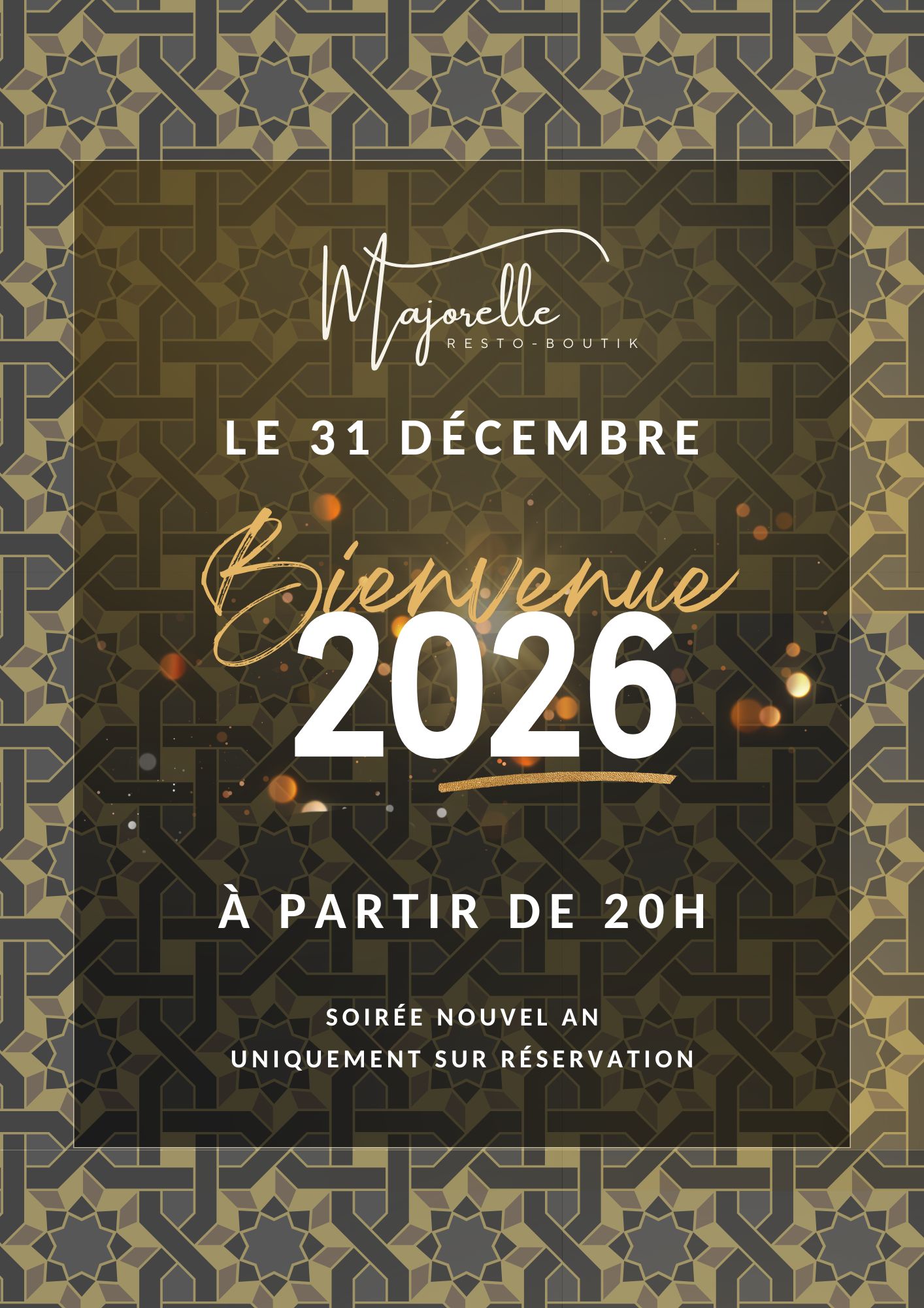 Réveillon Majorelle 2025
