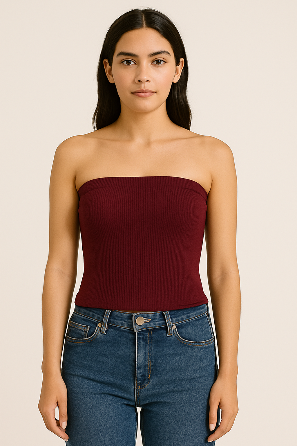 Knitted Tube Top 