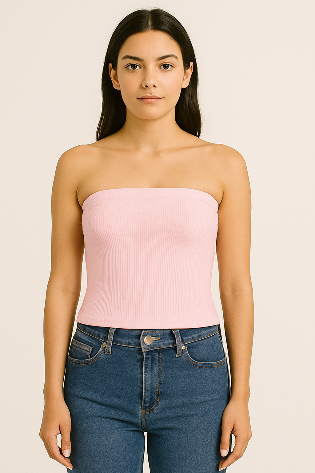 Knitted Tube Top 