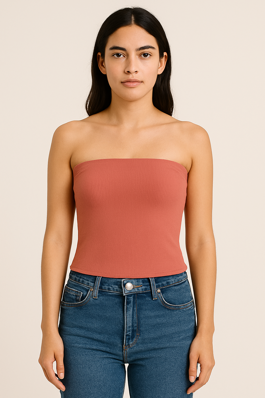 Knitted Tube Top 