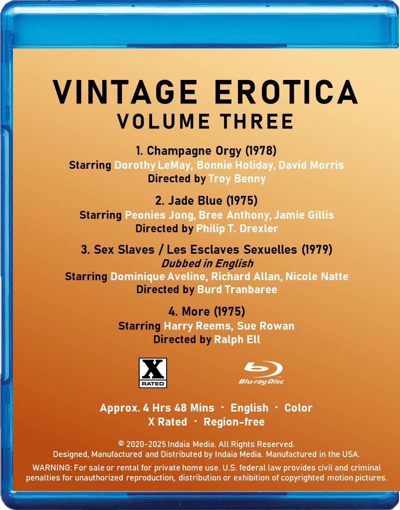 Vintage Erotica Vol. Three, 4 Films