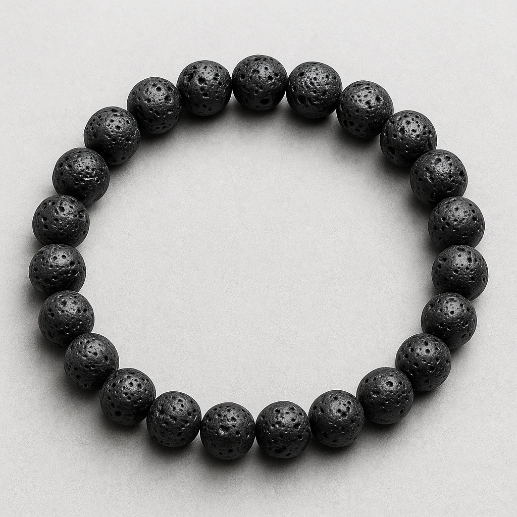 Lava Stone Bead Bracelet