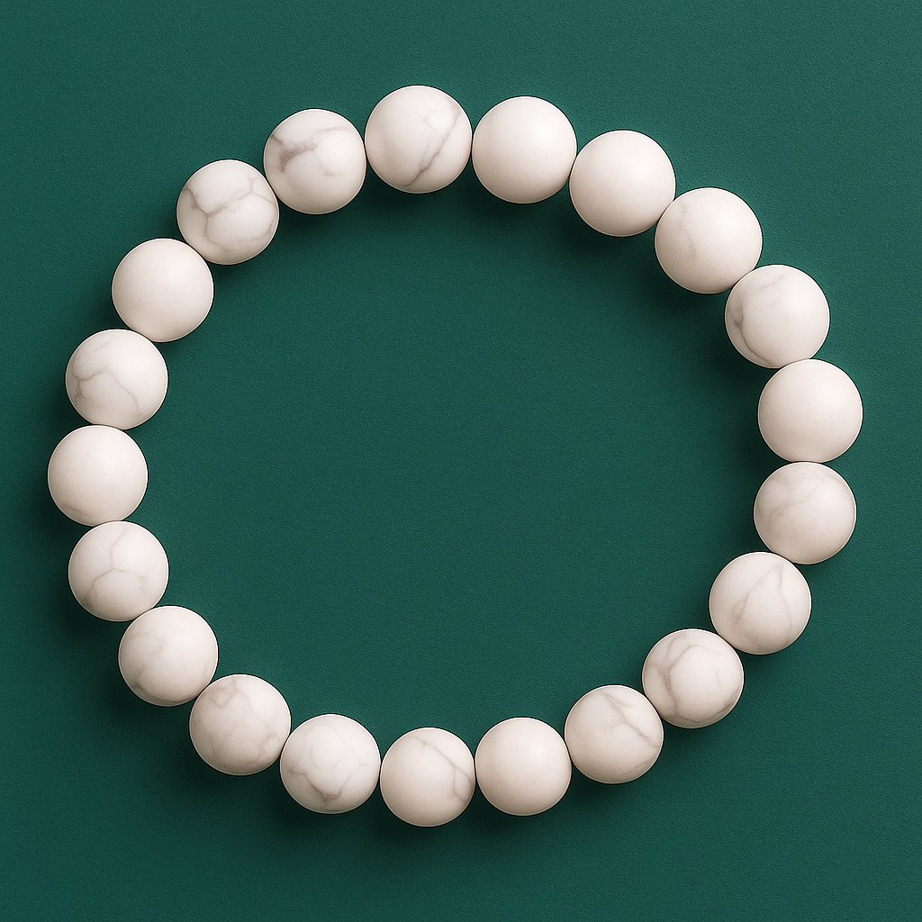 Howlite Bracelet - for Peace, Patience & Inner Stillness