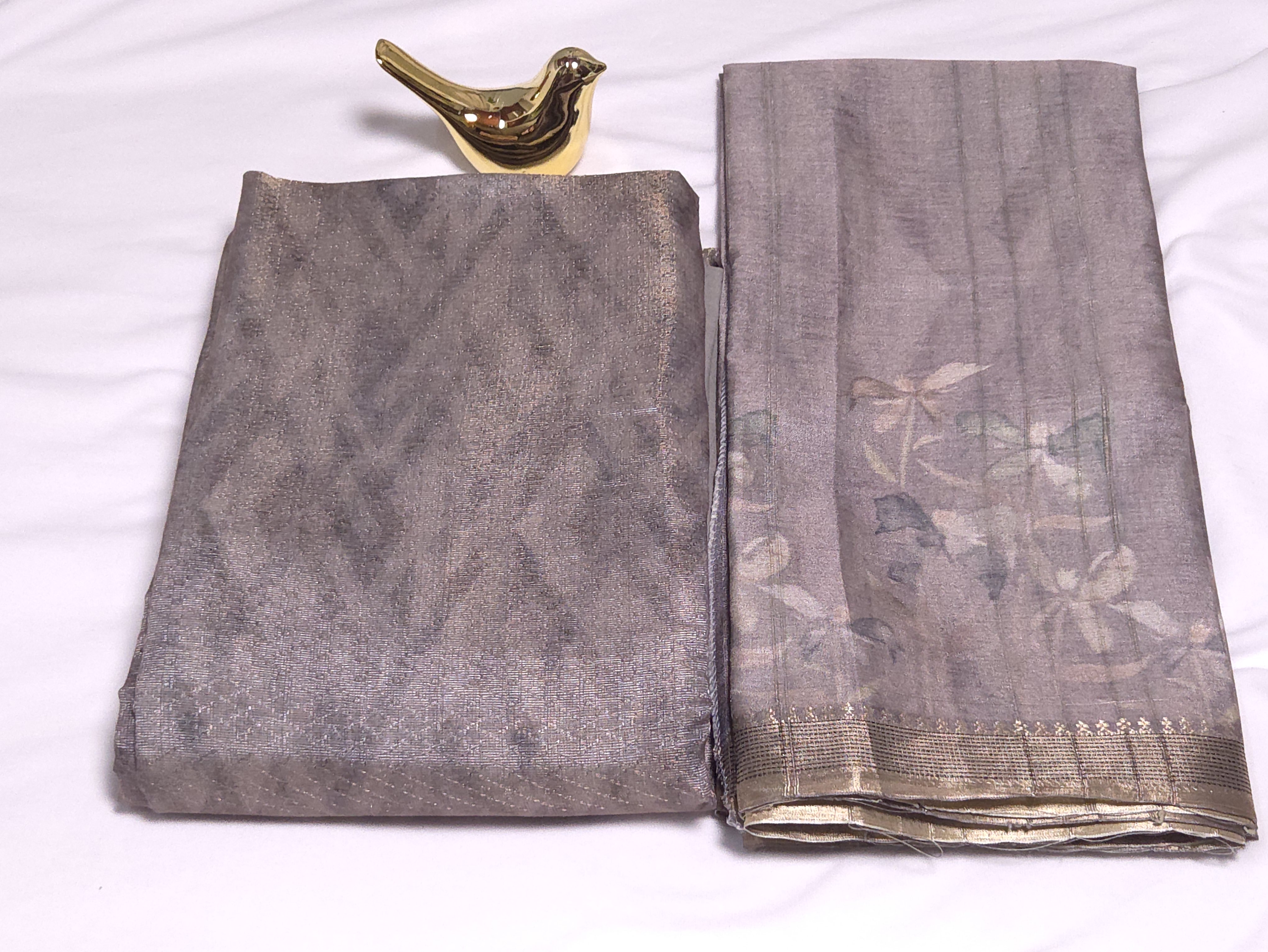 Tissue Unstitched Salwar set