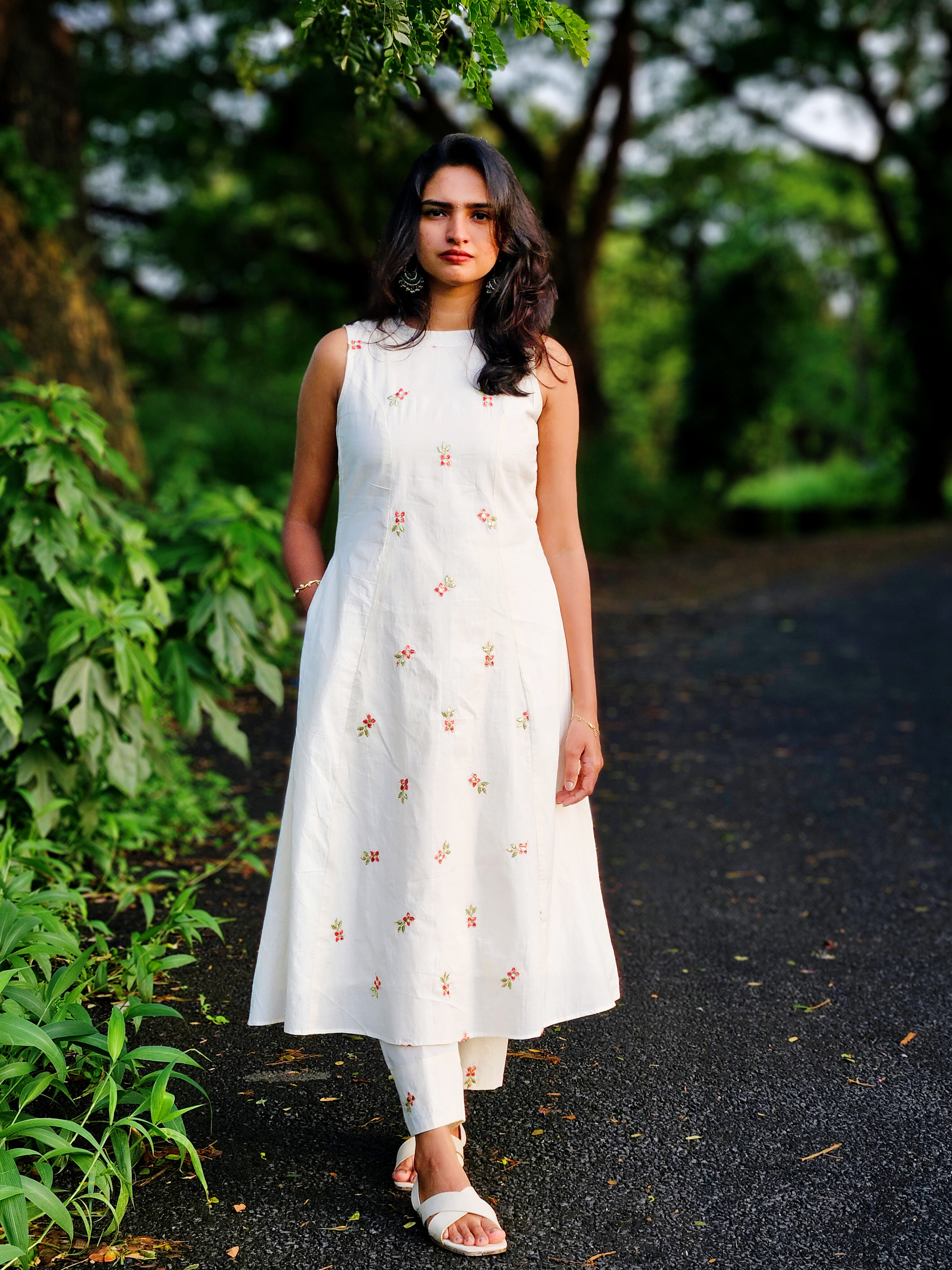 Thalir blossom kurta set