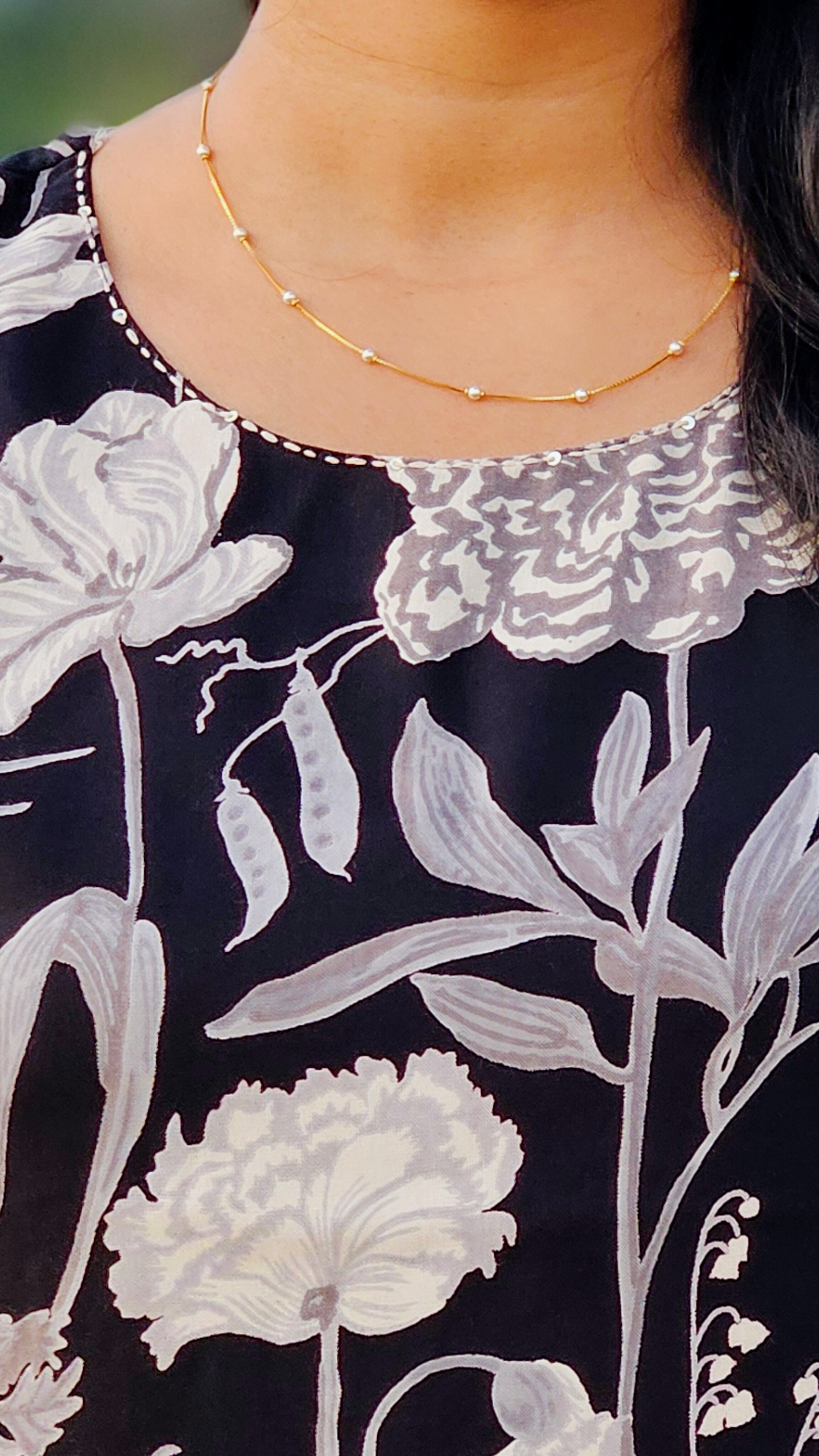 Floral Print Sleeveless Coord Set- Half Sleeve attached