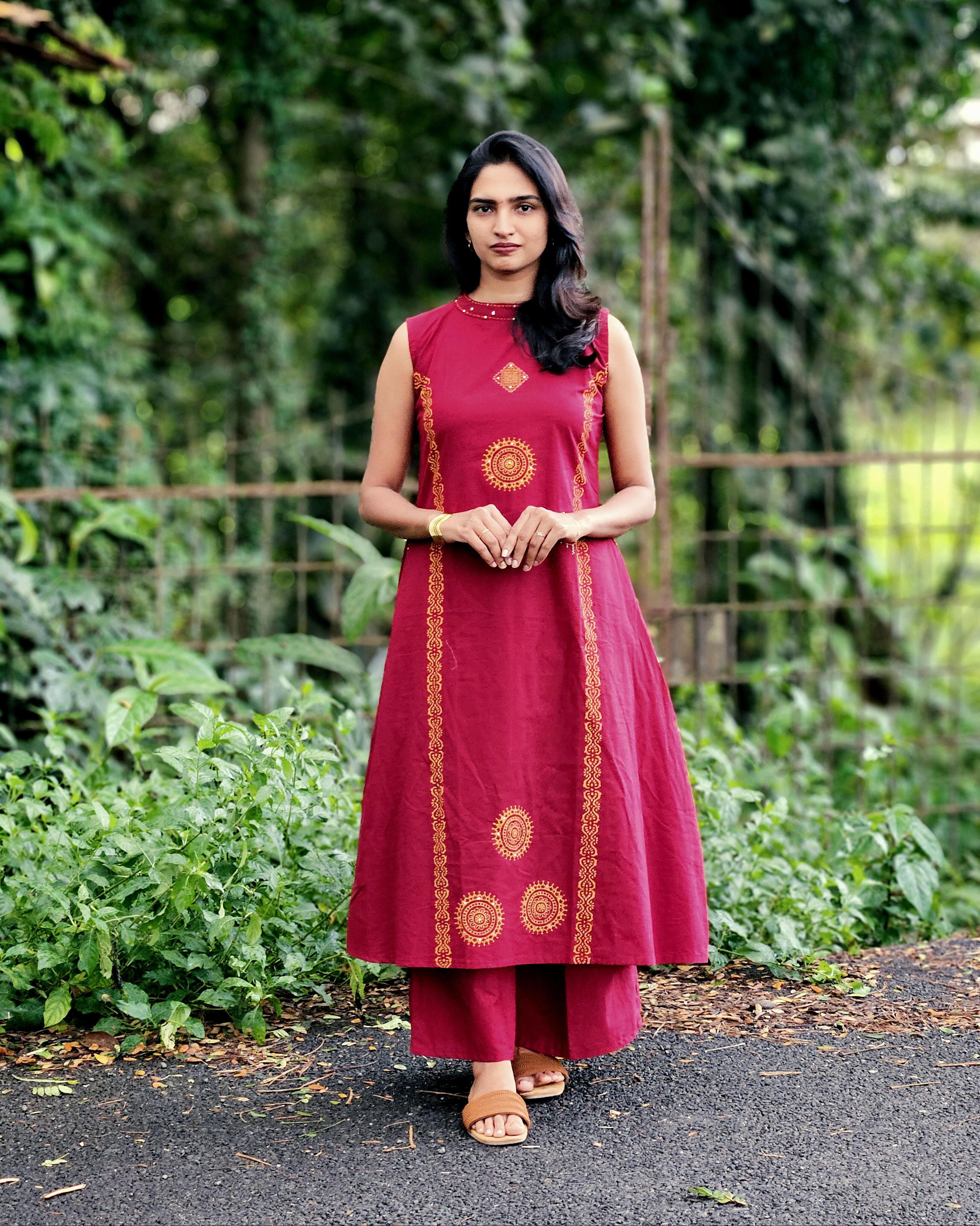 Ruby Sunbeam Kurta Set