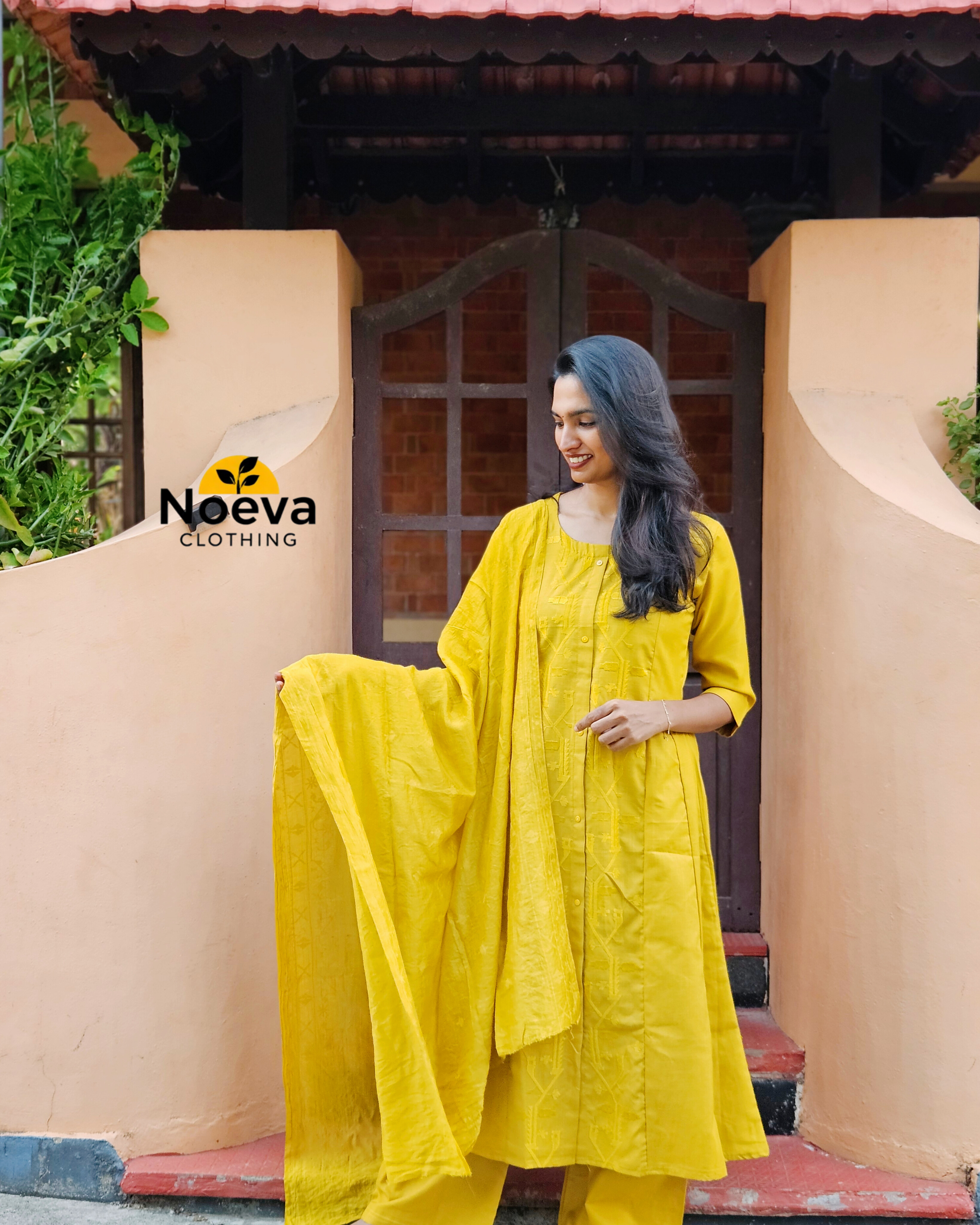 Yellow Ethnic Kurta Set
