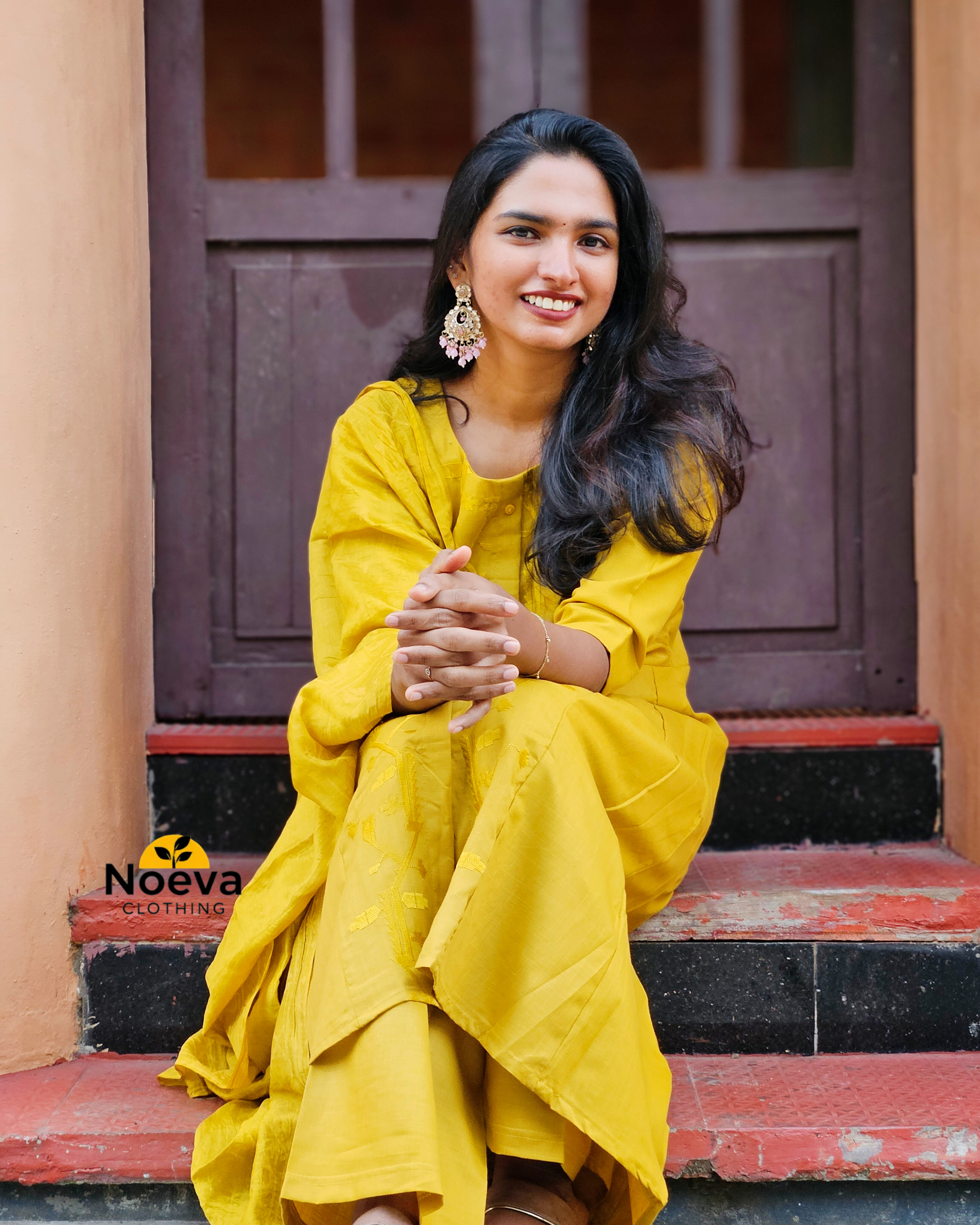 Yellow Ethnic Kurta Set